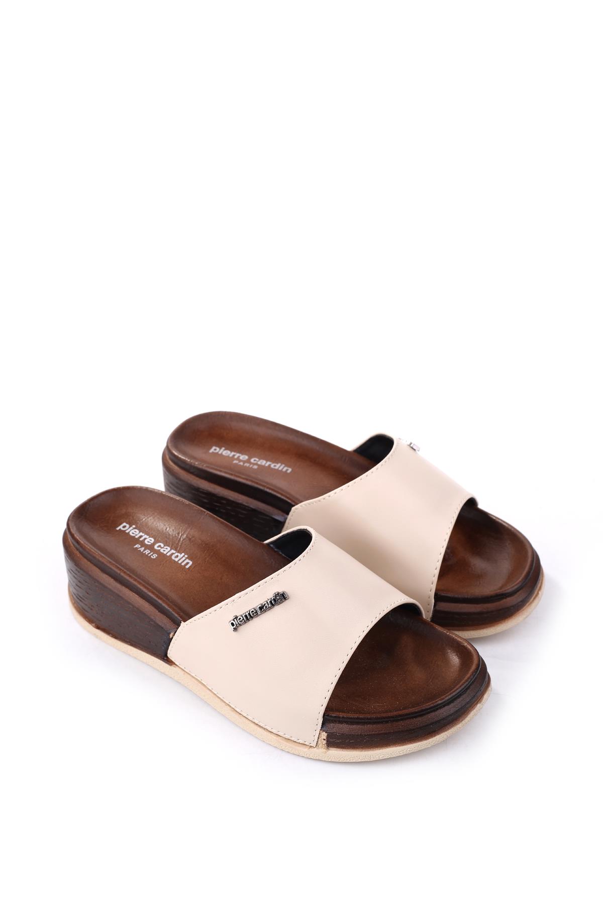 PC-7030 5 Cm Dolgu Taban Anatomik Kadın Terlik - Görsel 4