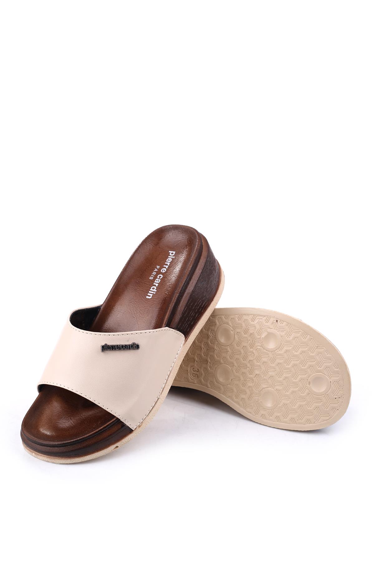 PC-7030 5 Cm Dolgu Taban Anatomik Kadın Terlik - Görsel 7