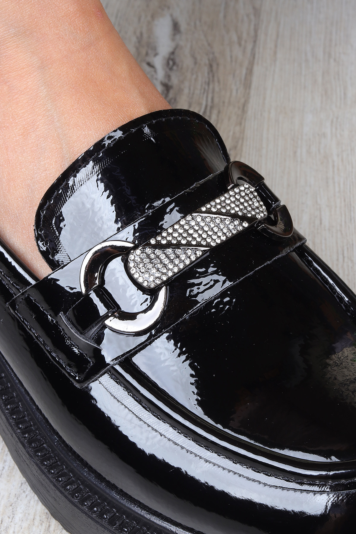 55223 Casual Makosen Loafer Kadın Ayakkabı - Görsel 6