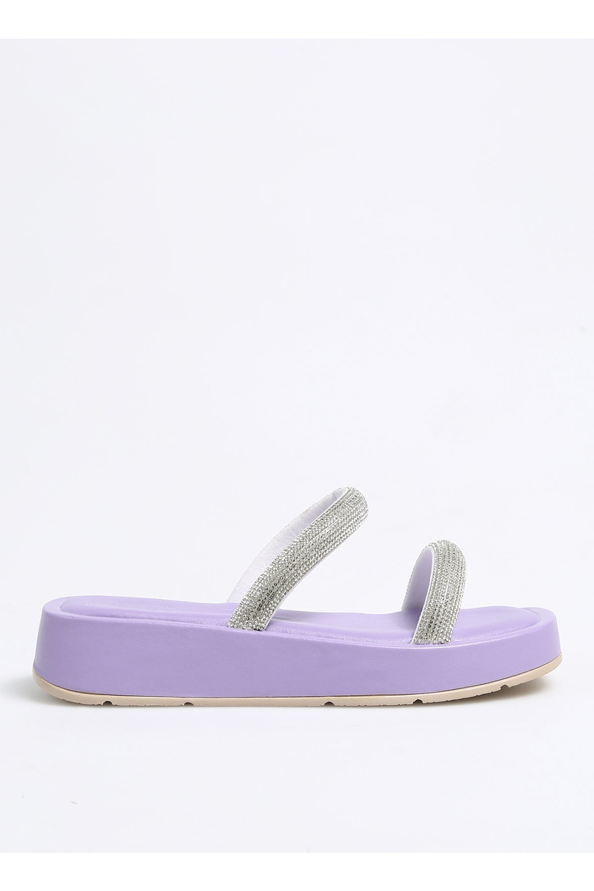 Fabrika Fabrika Mor Lila Kadın Terlik CARRON Sandalet & Terlik | Flo Mor - 2. görsel
