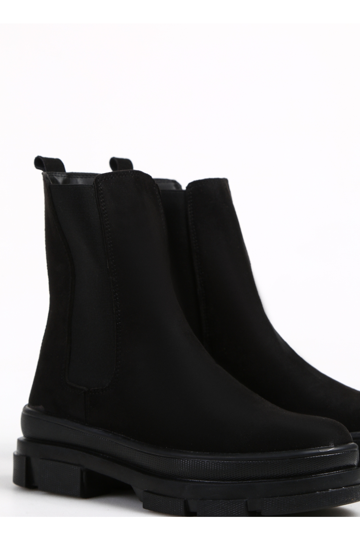 F By Fabrika F By Fabrika Siyah Kadın Süet Bot MARISEL Flo'da! Siyah - 6. görsel