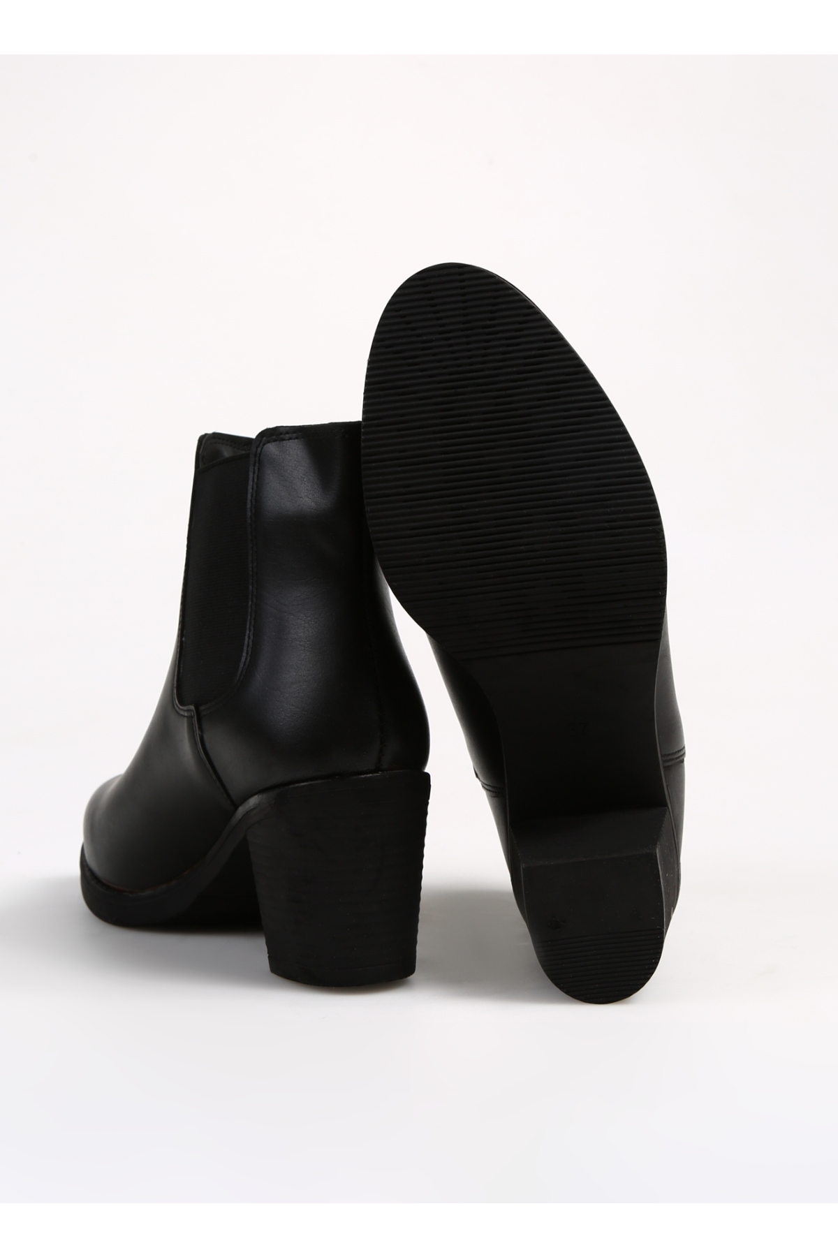 F By Fabrika F By Fabrika Siyah Kadın Topuklu Bot LONDRY Flo'da! Siyah - 5. görsel