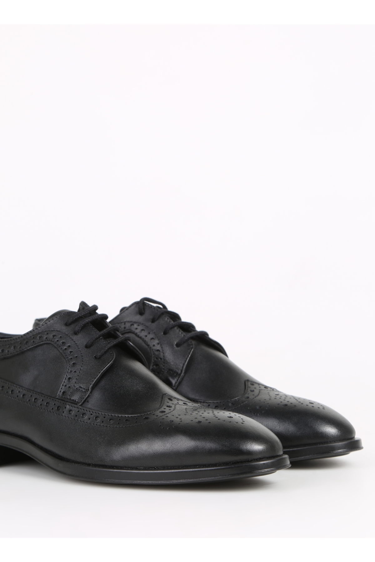 Fabrika Fabrika Siyah Erkek Deri Klasik Ayakkabı JOE-ALFRED | Flo Siyah - 5. görsel