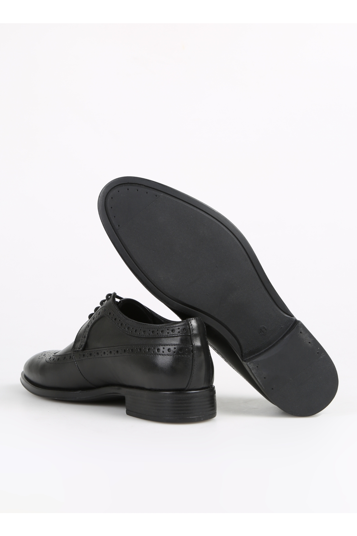 Fabrika Fabrika Siyah Erkek Deri Klasik Ayakkabı JOE-ALFRED | Flo Siyah - 6. görsel