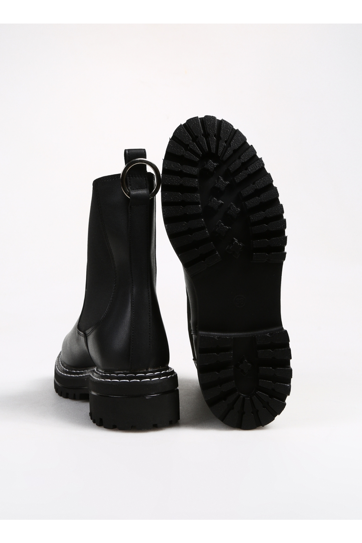 F By Fabrika F By Fabrika Siyah Kadın Bot POLIS | Flo Siyah - 5. görsel