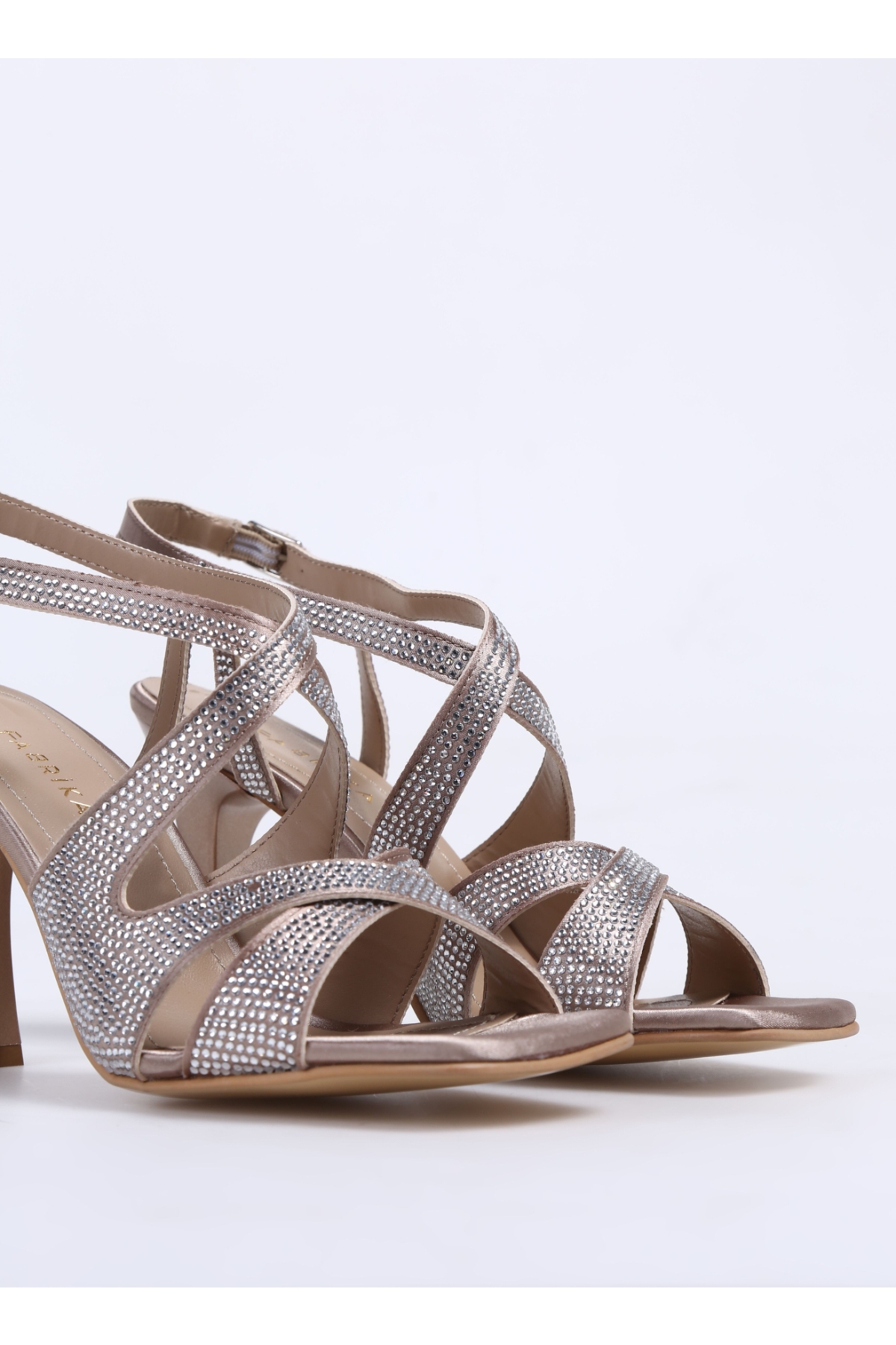 Fabrika Fabrika Altın Kadın Topuklu Sandalet ALDEGAR Topuklu Ayakkabı | Flo Altın - 6. görsel