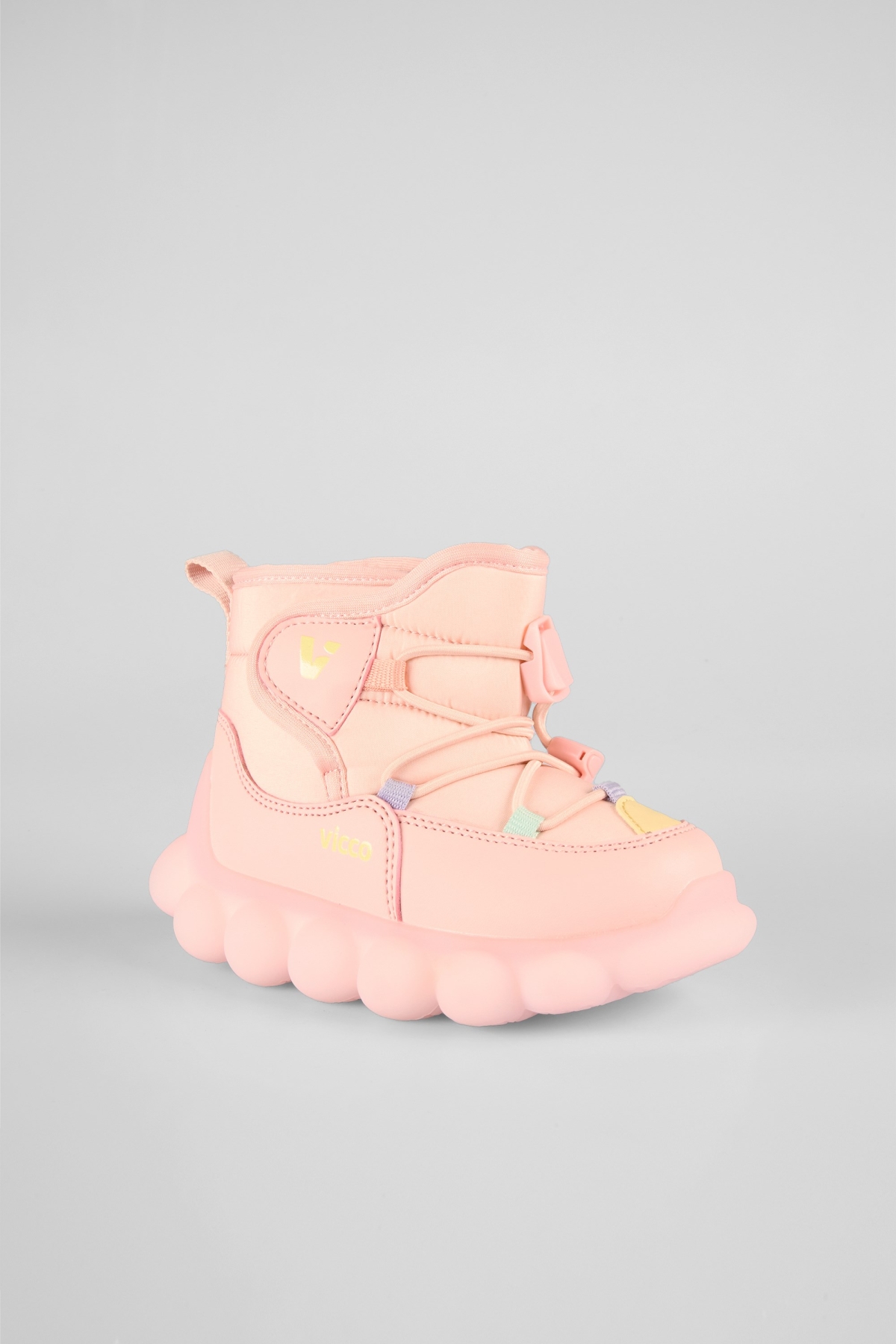 Tatu İçi Kürklü Full Taban Işıklı Ortopedik Hafif Kız Çocuk Kar Botu - Görsel 3