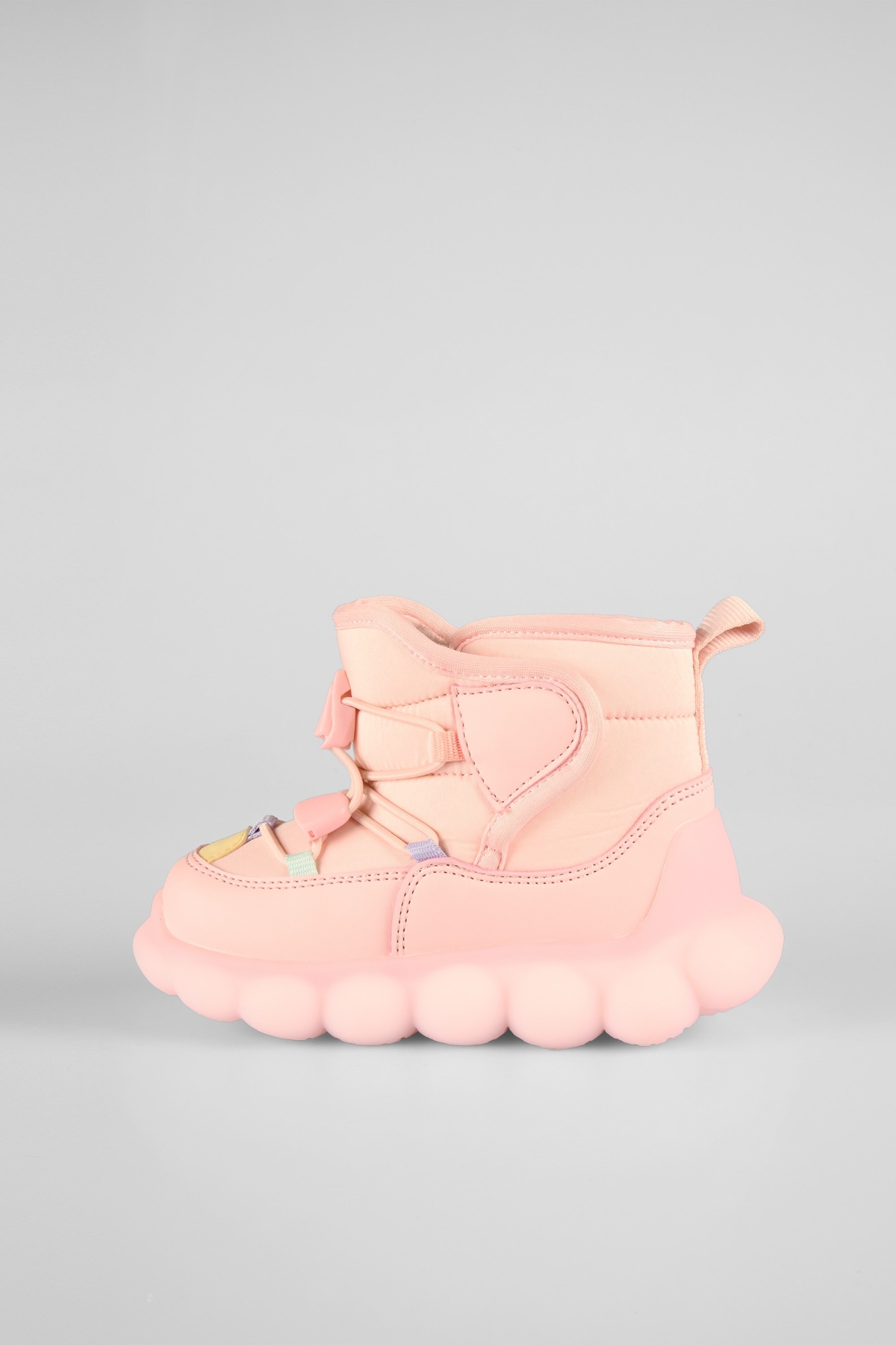 Tatu İçi Kürklü Full Taban Işıklı Ortopedik Hafif Kız Çocuk Kar Botu - Görsel 4