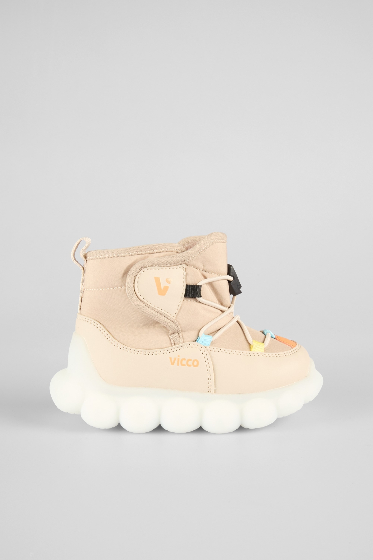 Tatu İçi Kürklü Full Taban Işıklı Ortopedik Hafif Erkek Çocuk Kar Botu - Görsel 2