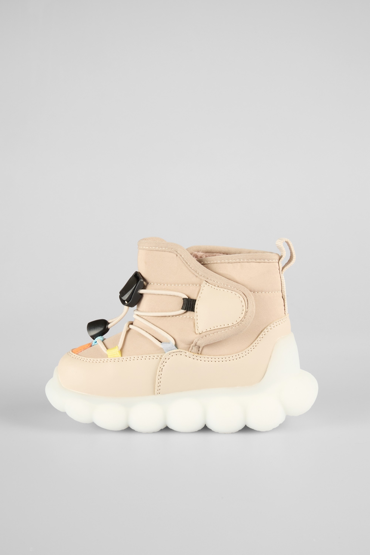 Tatu İçi Kürklü Full Taban Işıklı Ortopedik Hafif Erkek Çocuk Kar Botu - Görsel 4