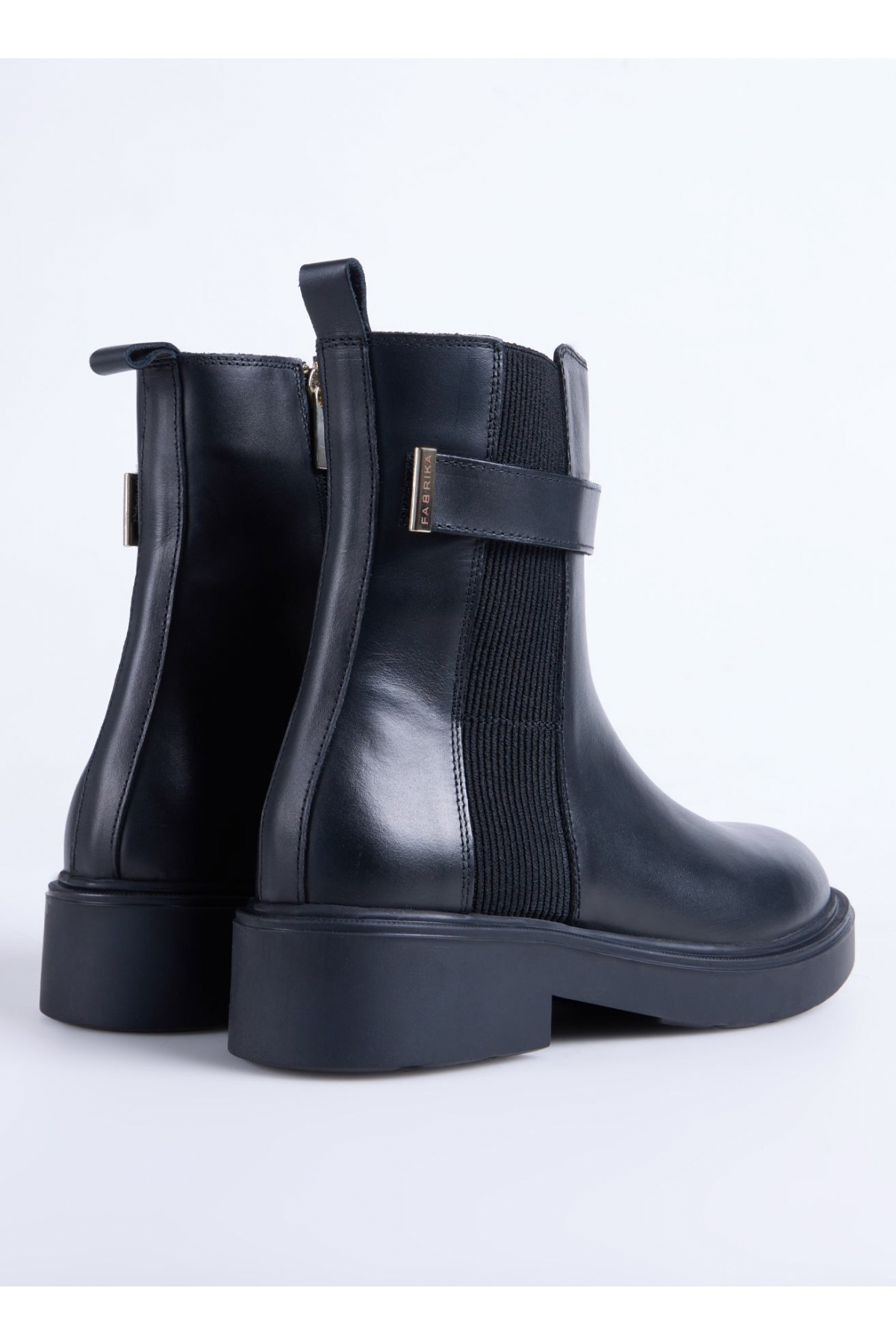 Fabrika Fabrika Siyah Kadın Bot D-DAVINIA | Flo Siyah - 4. görsel