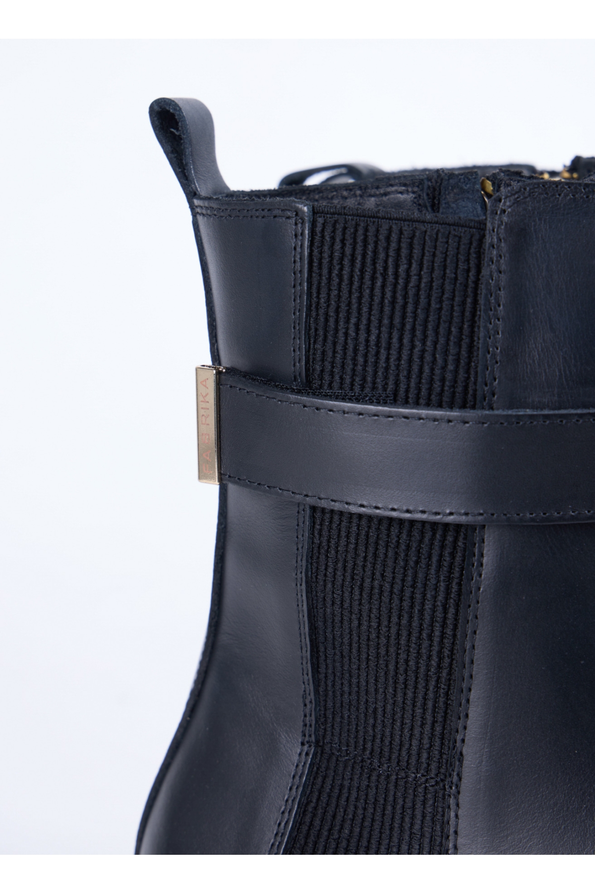 Fabrika Fabrika Siyah Kadın Bot D-DAVINIA | Flo Siyah - 6. görsel