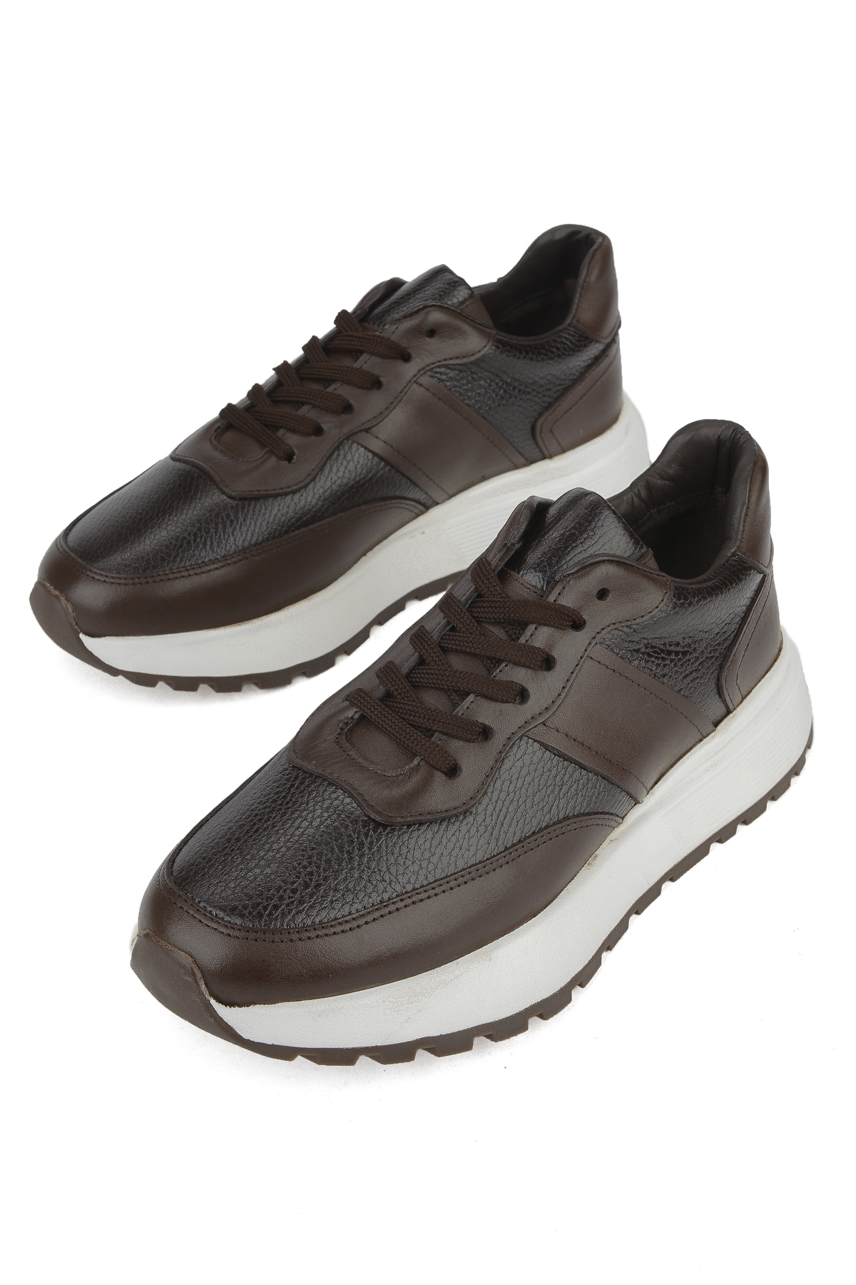 Erkek Hakiki Deri Ayakkabı 1531023Z1001 Kahve - Görsel 6