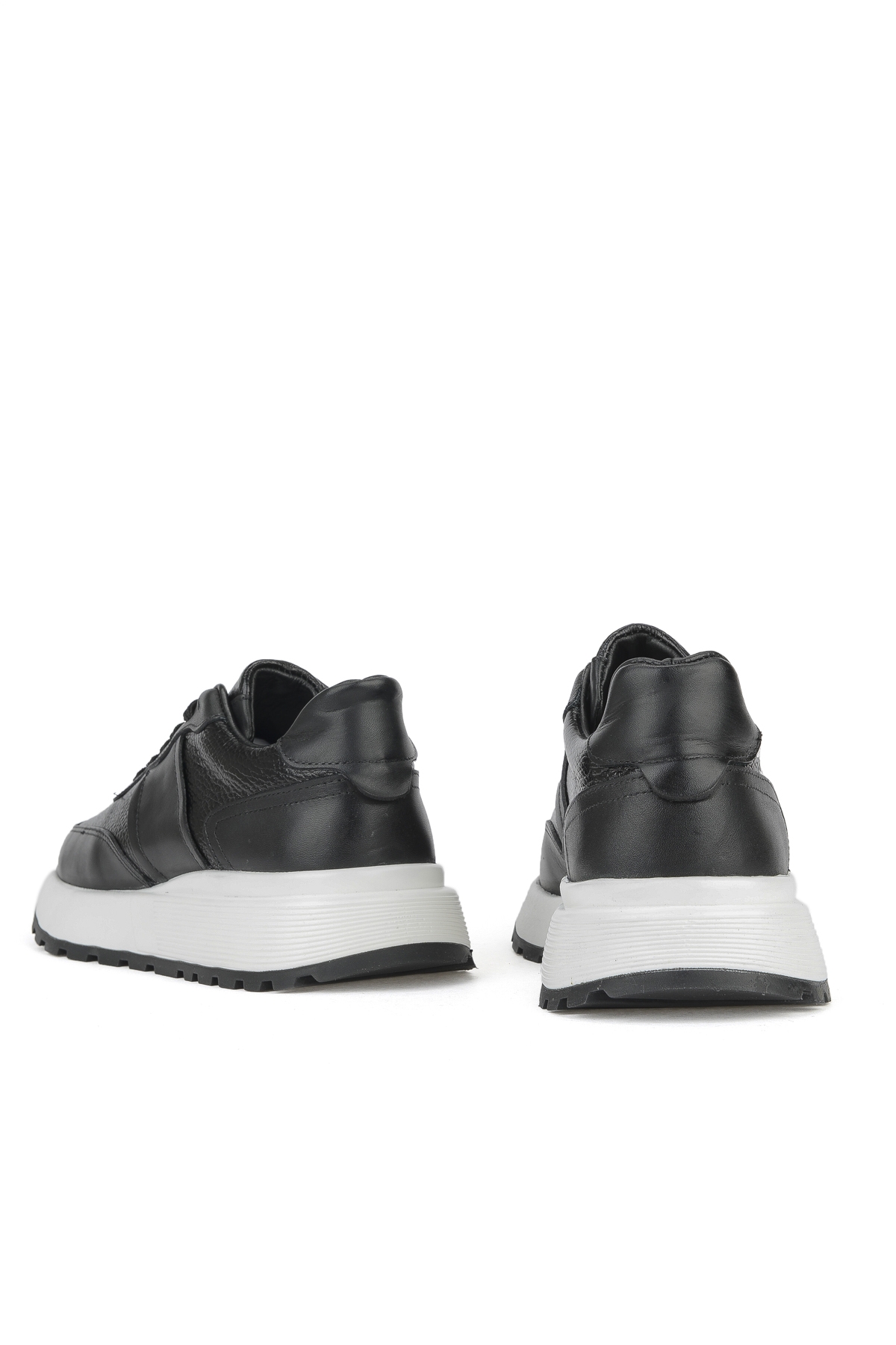 Erkek Hakiki Deri Ayakkabı 1531023Z1001 Siyah - Görsel 4