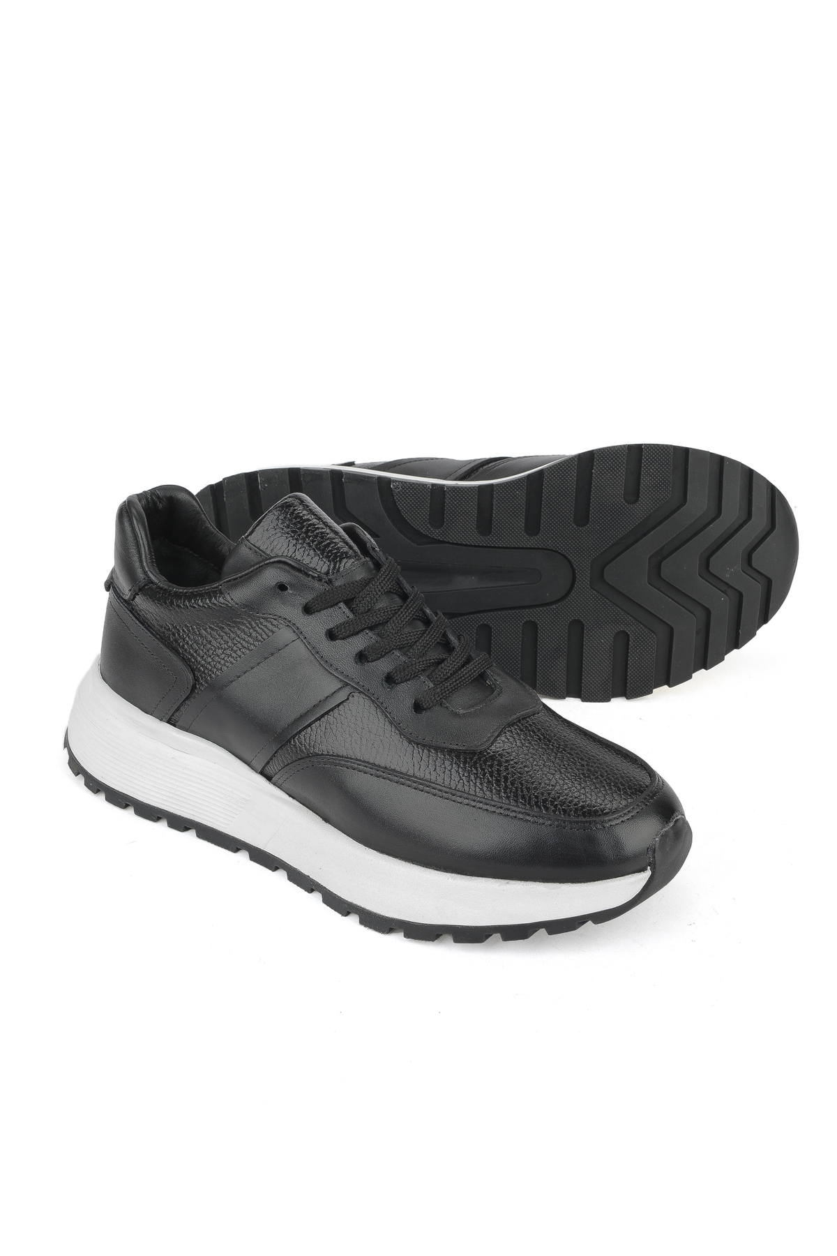 Erkek Hakiki Deri Ayakkabı 1531023Z1001 Siyah - Görsel 5