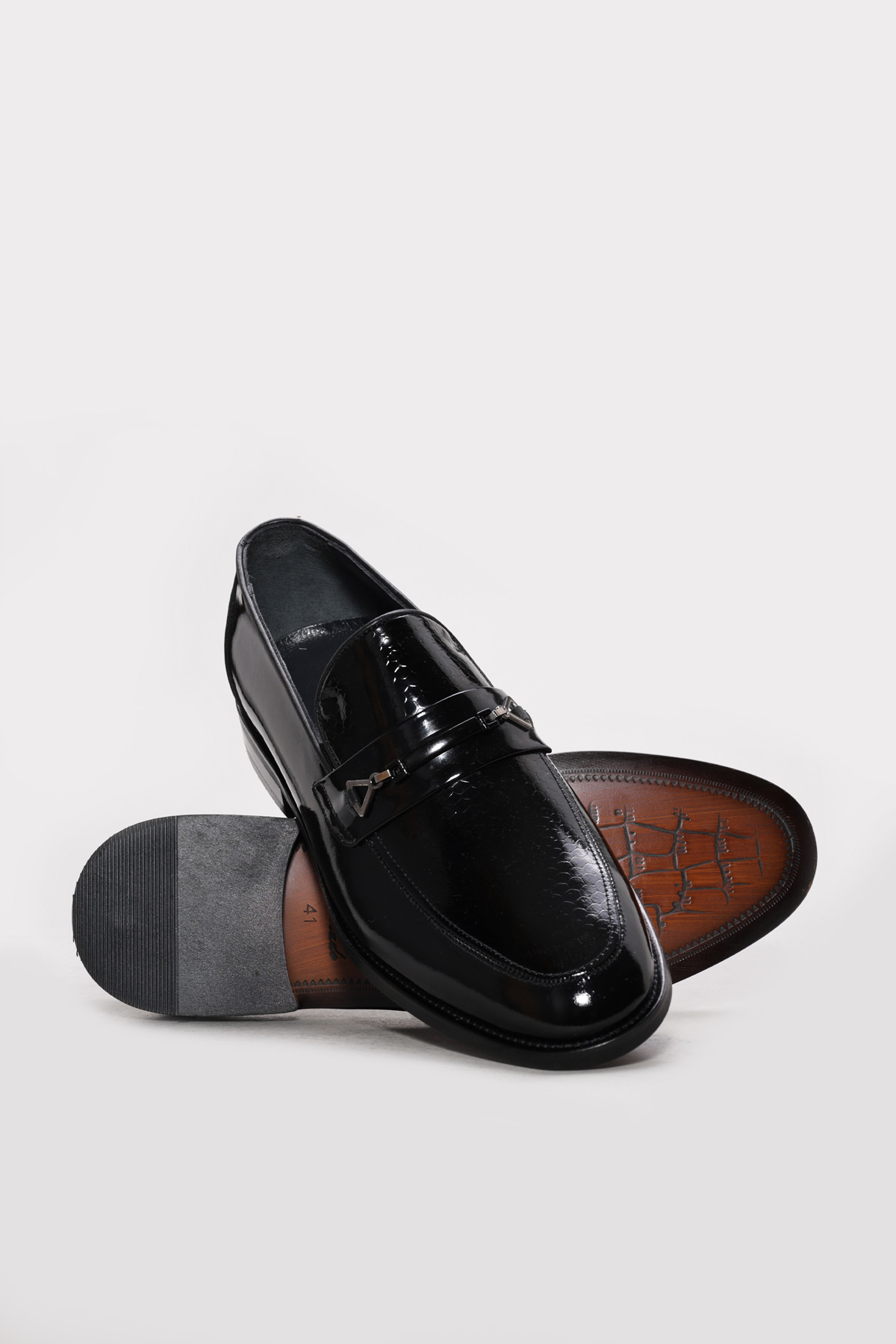 Hakiki Deri Erkek Klasik Ayakkabı 276MA08JUR - Görsel 10