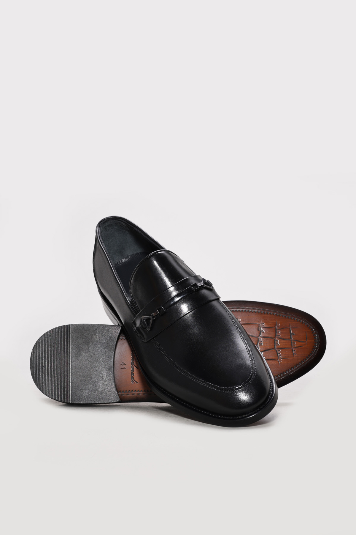 Hakiki Deri Erkek Klasik Ayakkabı 276MA08JUR - Görsel 5