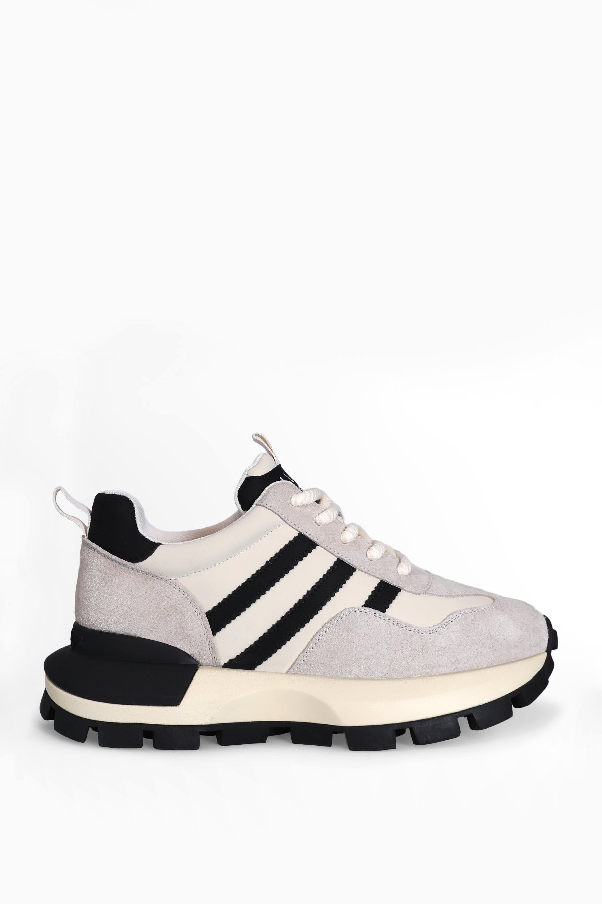 122230053 Tatum Kadın Hakiki Deri Klasik Sneaker Beyaz - Görsel 2