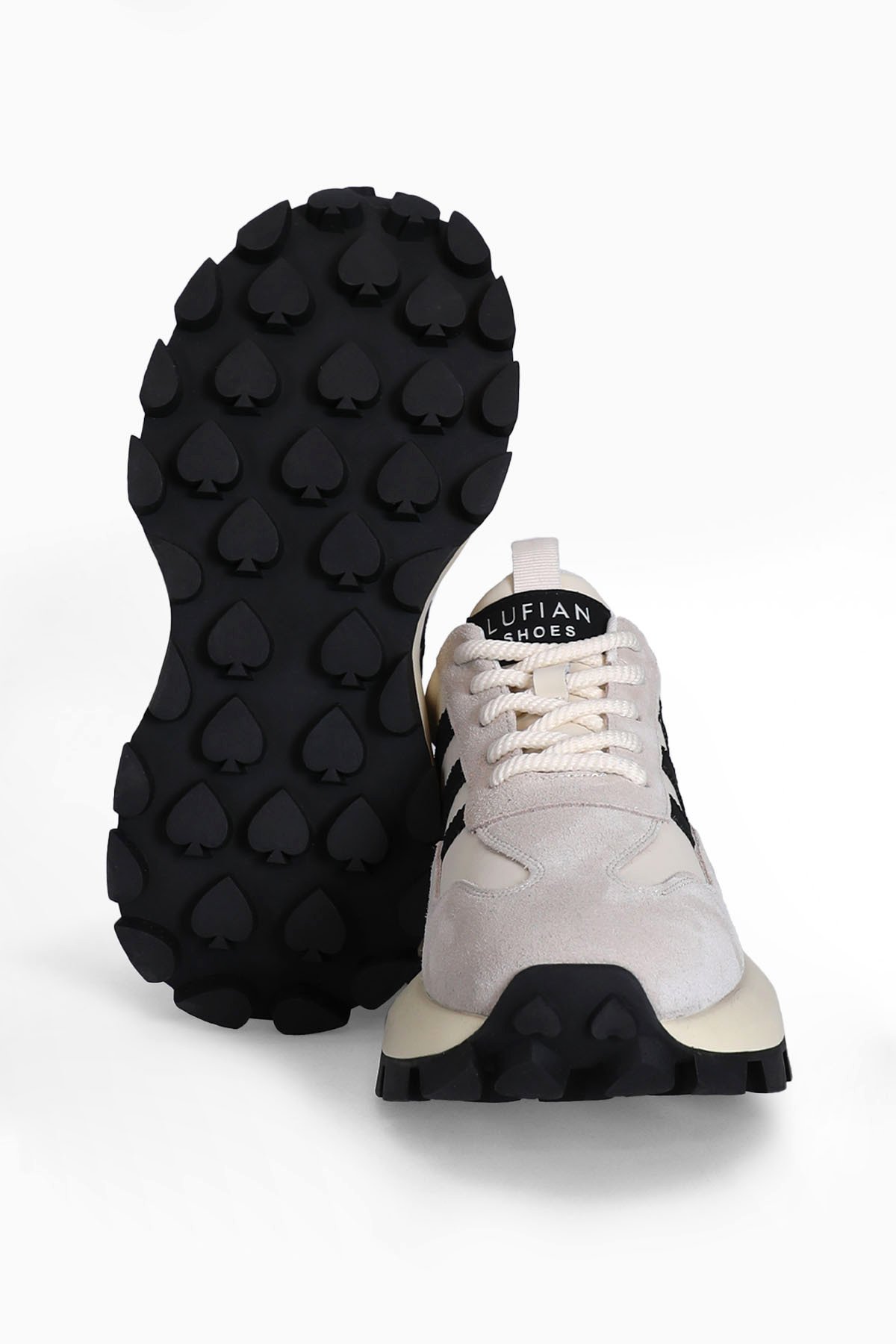 122230053 Tatum Kadın Hakiki Deri Klasik Sneaker Beyaz - Görsel 6