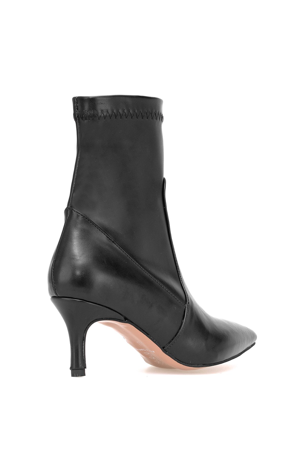 Elit Brk248 Kadın Topuklu Bot Siyah - Görsel 5