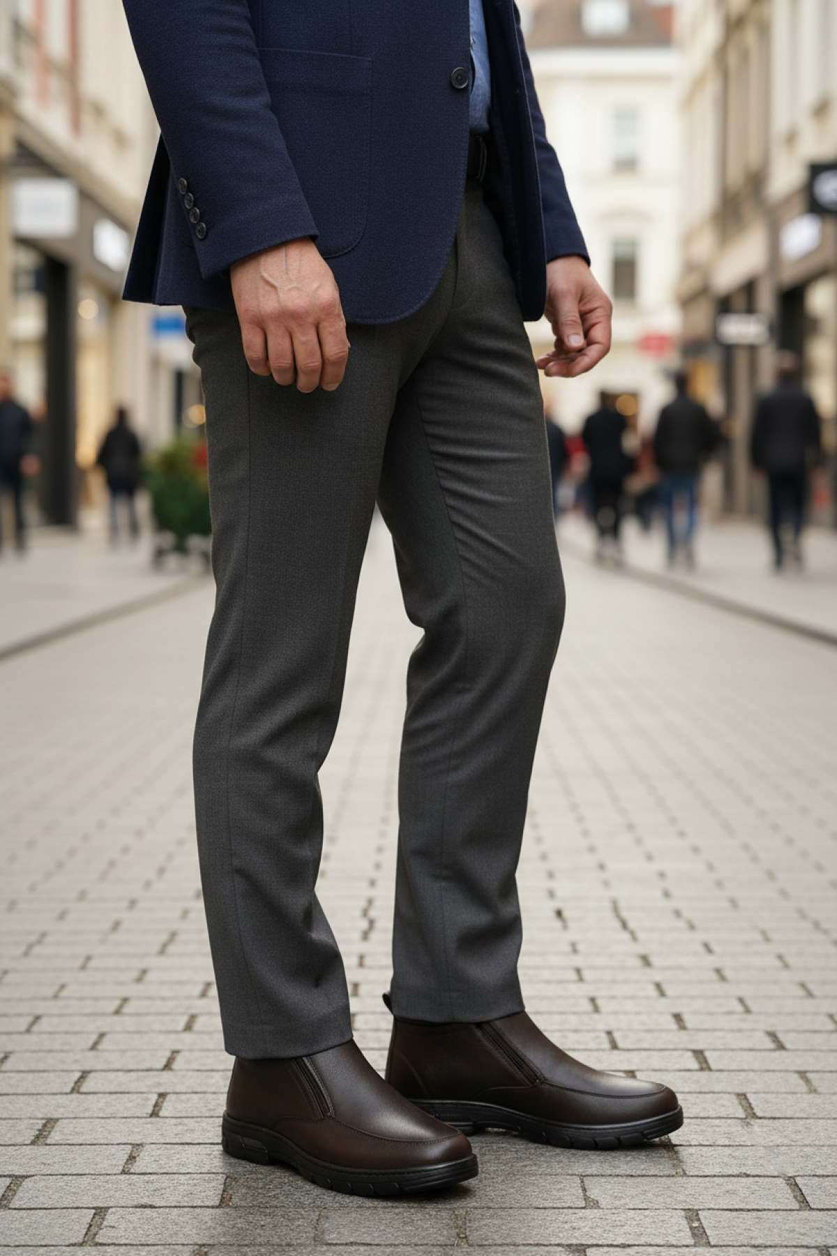 Polaris 5 Nokta 107704.M 5PR Kahverengi Erkek Bot - Görsel 3