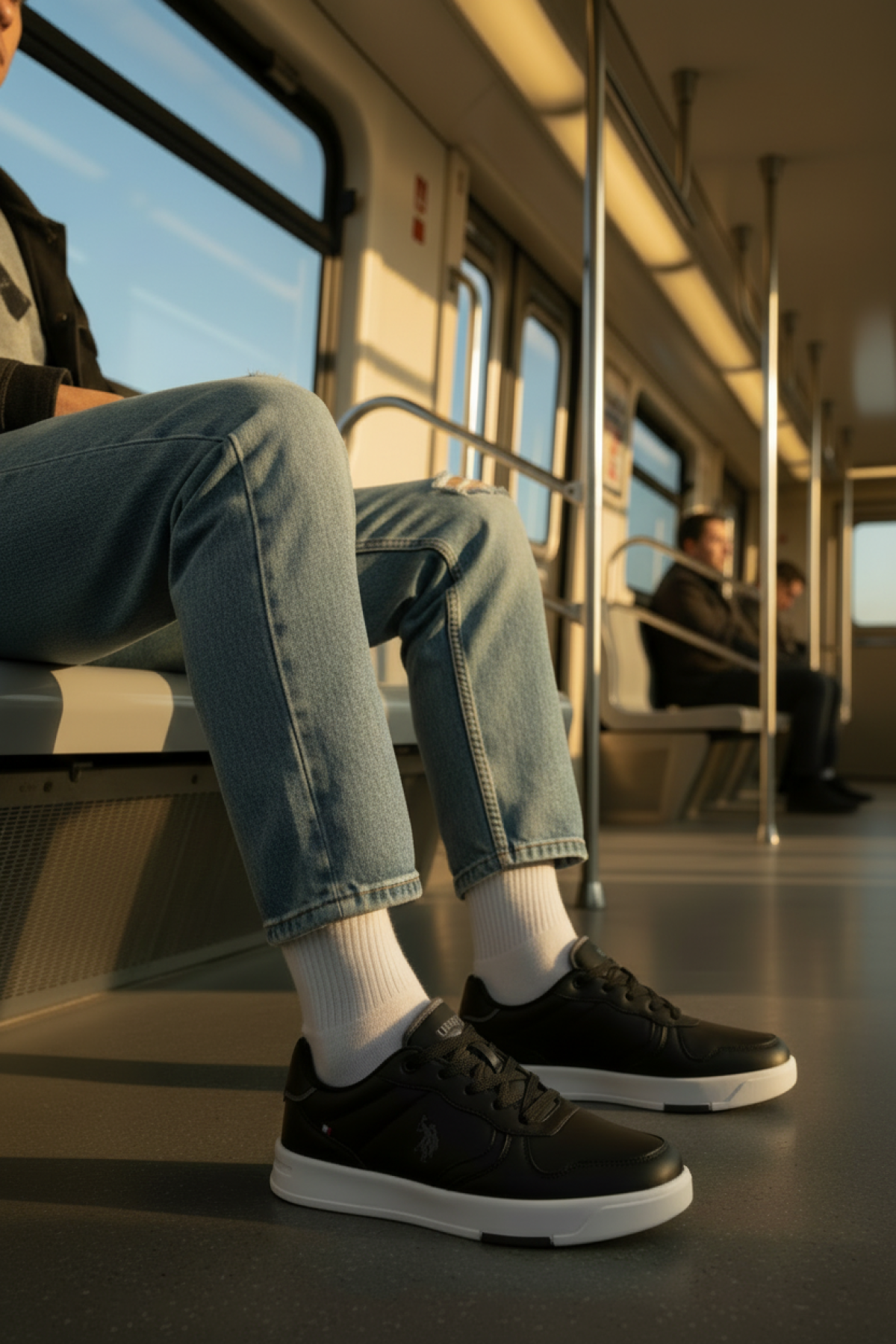 ANDREI 5PR Siyah Erkek Sneaker - Görsel 3