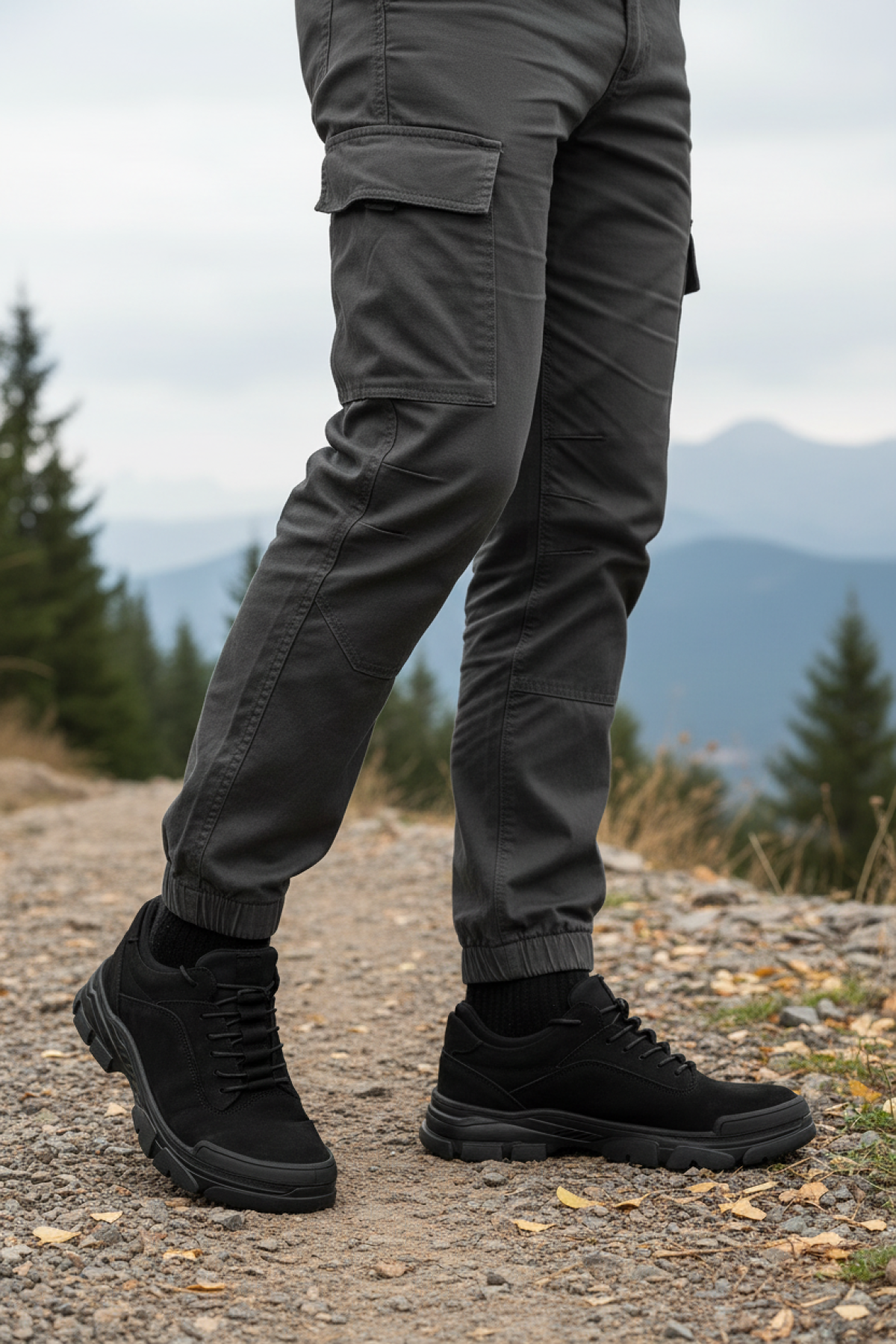 HOPA-N 5PR Siyah Erkek Outdoor - Görsel 3