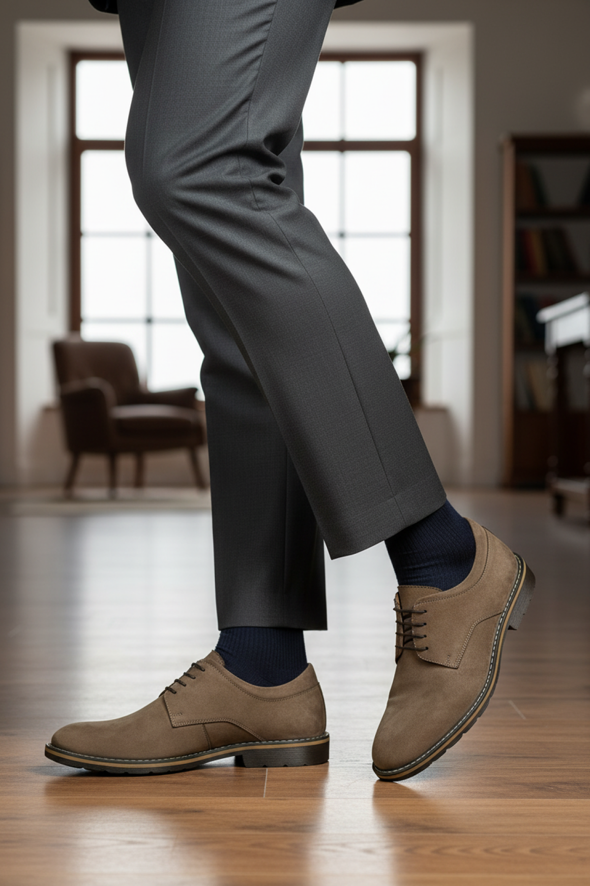 Garamond TERME-INF-N 5PR Kum Erkek Klasik Ayakkabı - Görsel 3