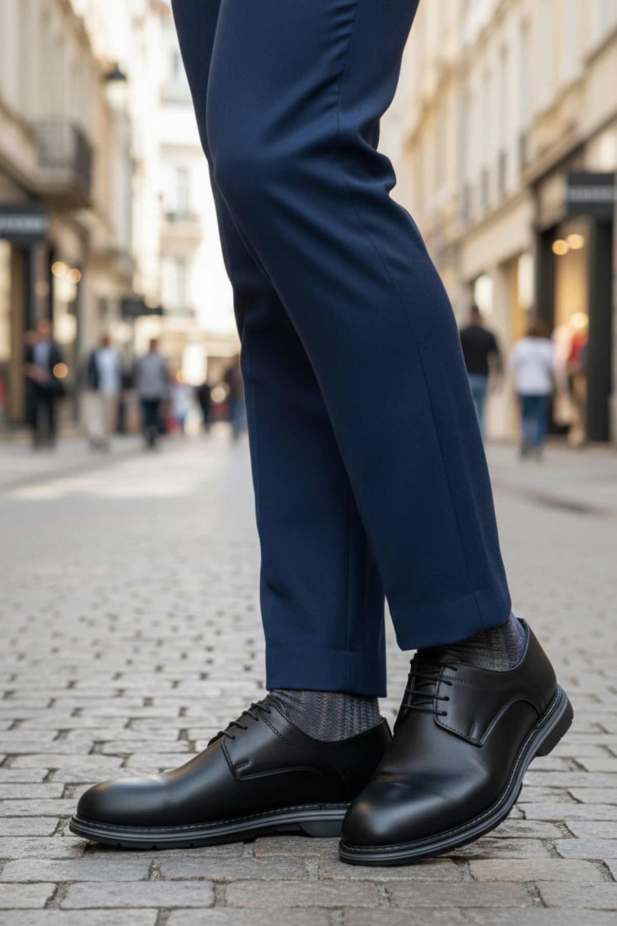 PURSAK-INF PRO 5PR Lacivert Erkek Klasik Ayakkabı - Görsel 3