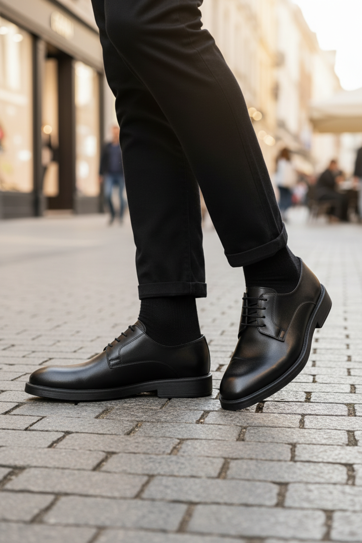 DEVREK 5PR Siyah Erkek Klasik Ayakkabı - Görsel 3