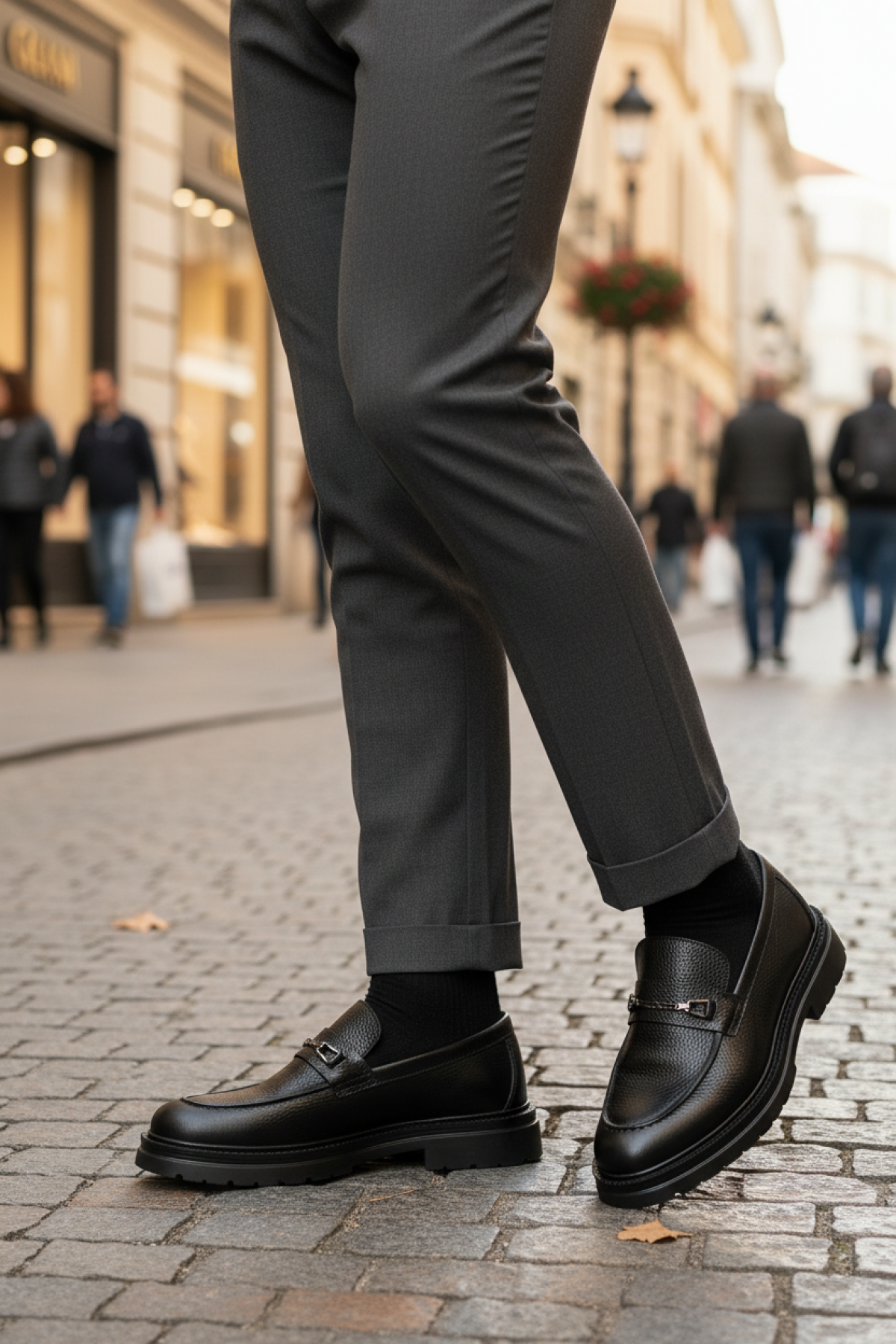 ALTUN 5PR Siyah Erkek Makosen - Görsel 3