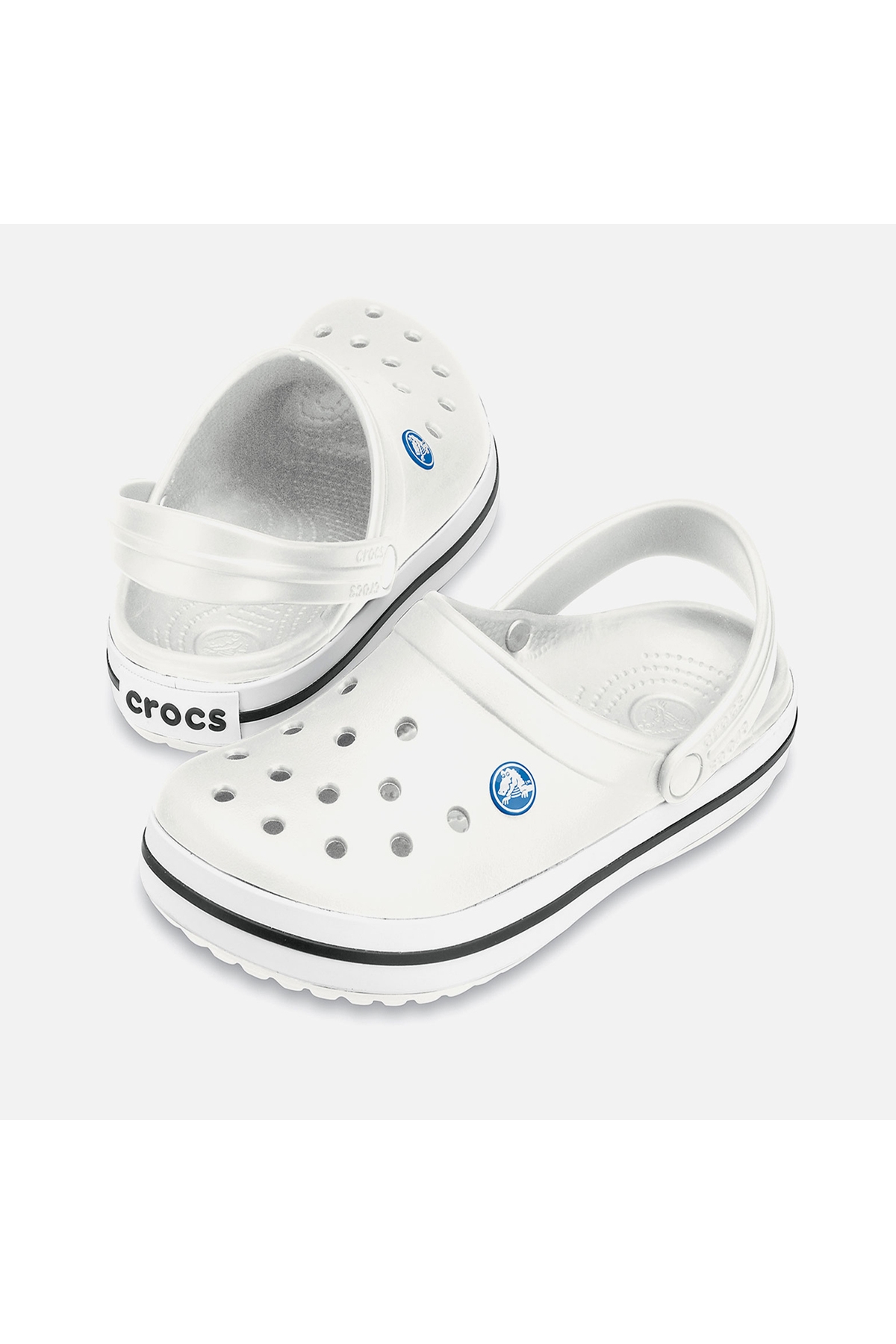 Crocband Unisex Beyaz Terlik - Görsel 4