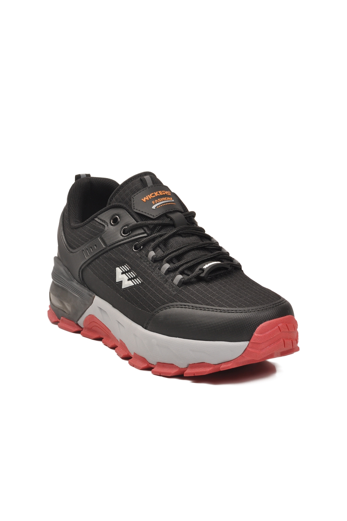 Siyah Turuncu Kaymaz Taban Erkek Outdoor Ayakkabı 2723 M - Görsel 4