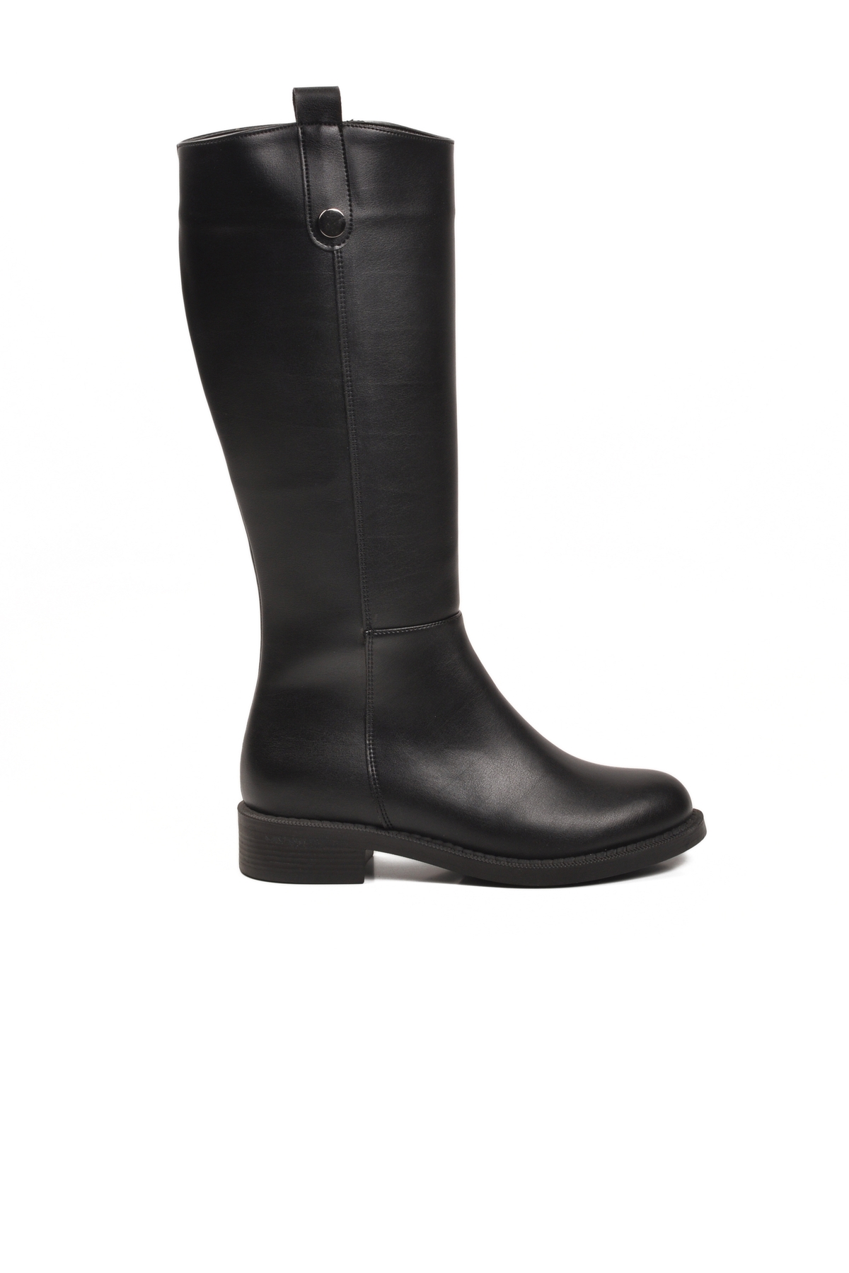 Siyah Cilt İçi Polarlı Fermuarlı Kadın Çizme 224578 Z - Görsel 3