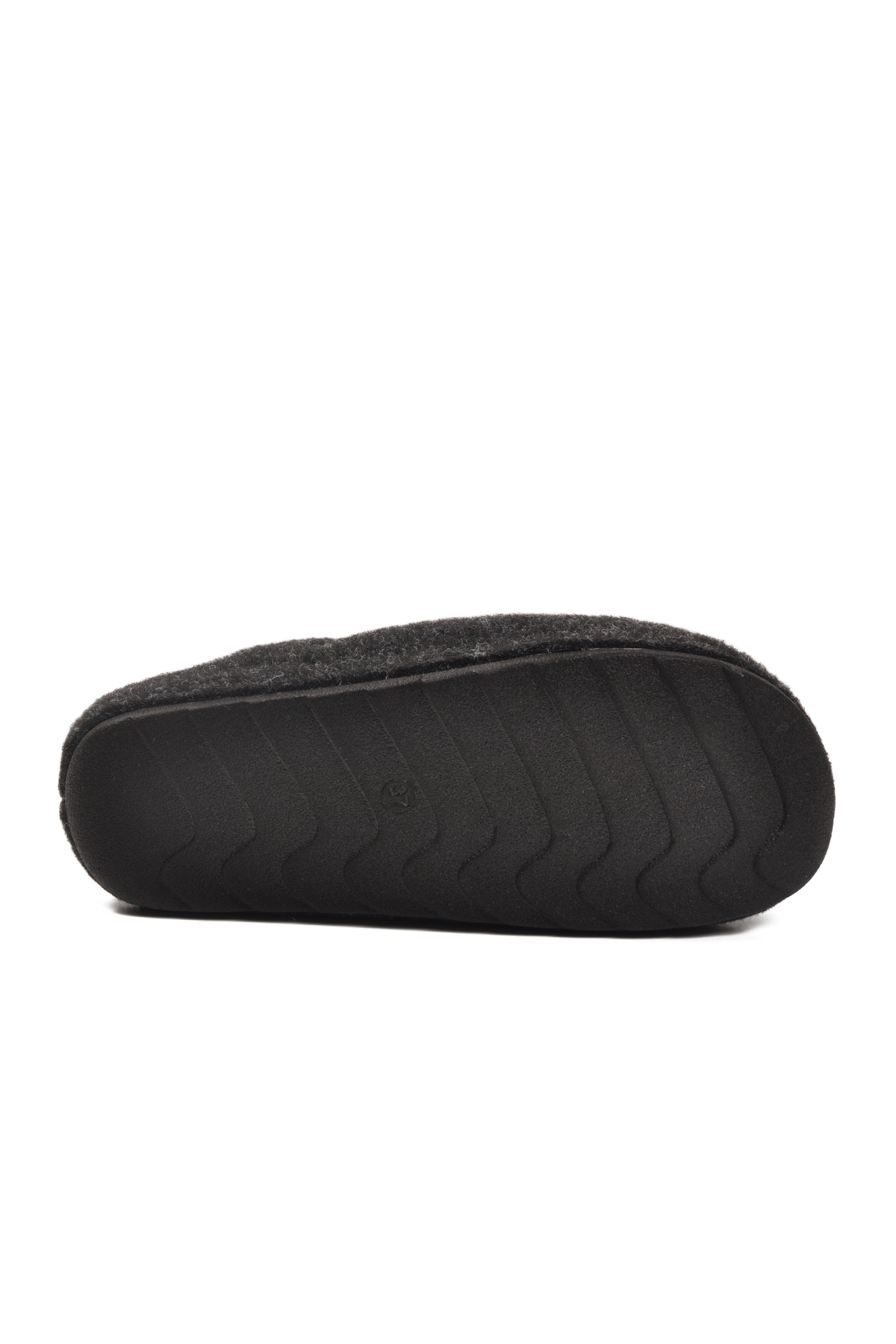 Siyah Keçe Anatomik Kadın Ev Terliği K-9561 Z - Görsel 6