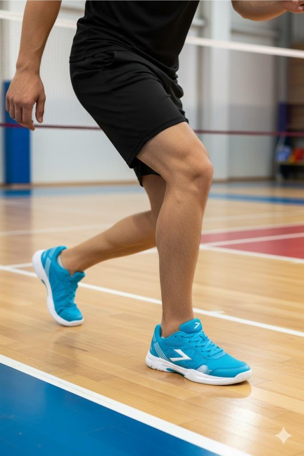 Efes Saks Kauçuk Taban Voleybol ayakkabısı Salon Ayakkabısı Kadın Erkek Ayakkabı - Görsel 2