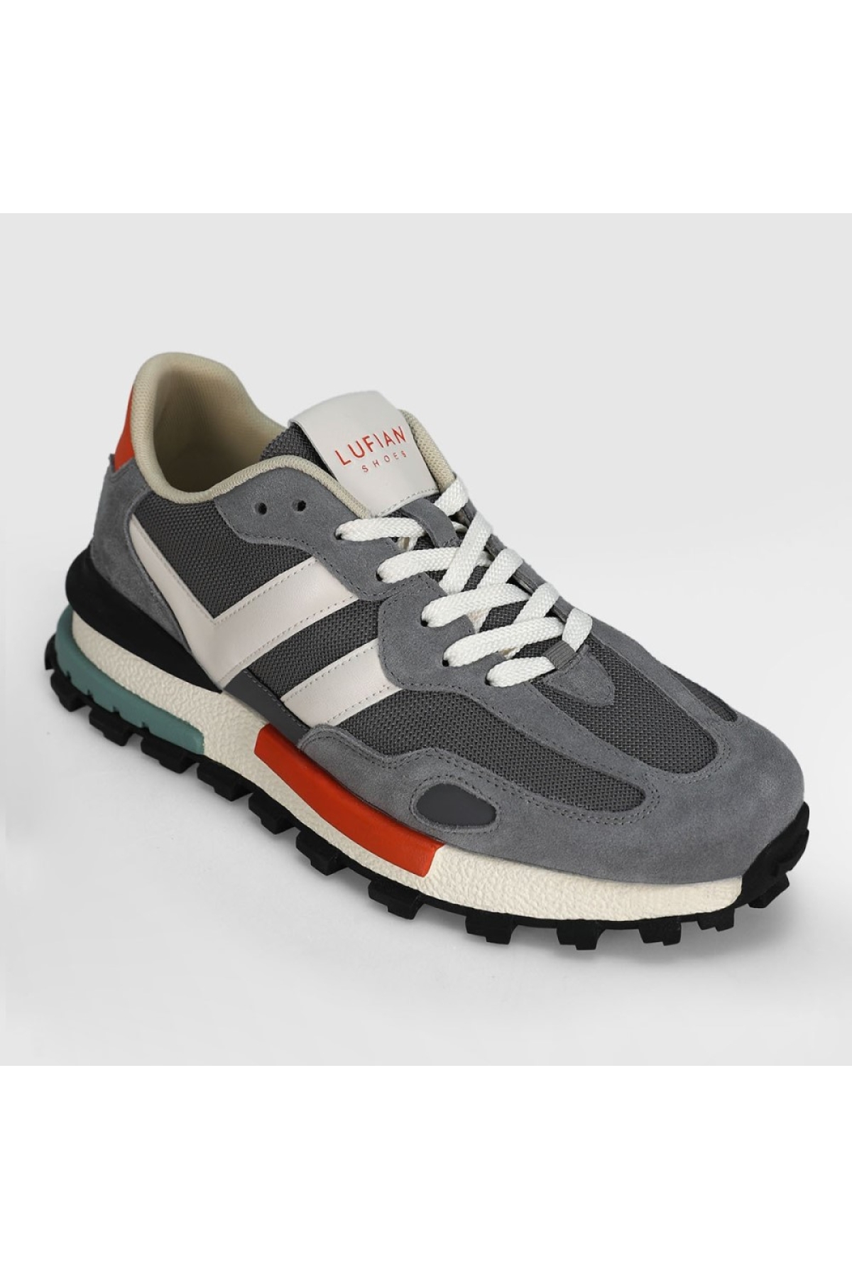 Lufıan Auke Gri Erkek Spor Ayakkabı 111230272 - Görsel 3