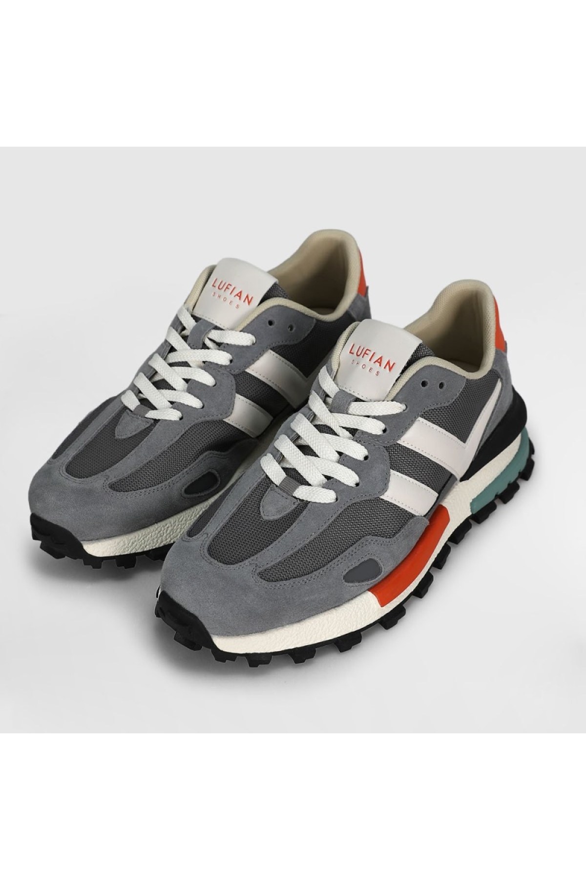Lufıan Auke Gri Erkek Spor Ayakkabı 111230272 - Görsel 4