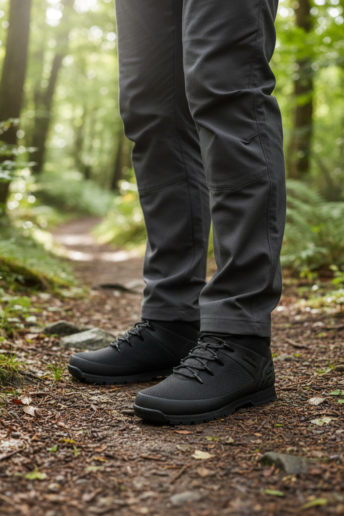 MID LACE UP WATERPROOF BO Siyah Erkek Outdoor Bot - Görsel 3