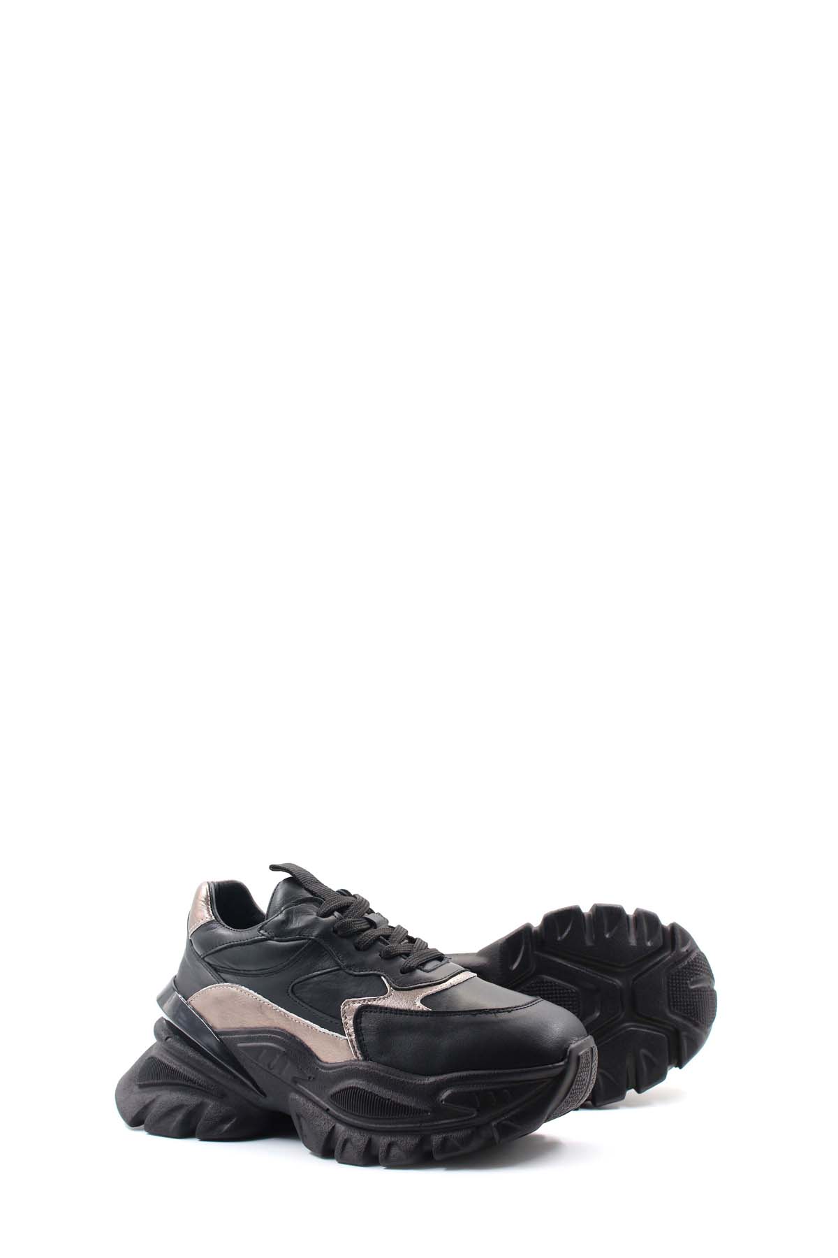 Hakiki Deri Kadın Casual Ayakkabı 167ZAA4-5 - Görsel 8