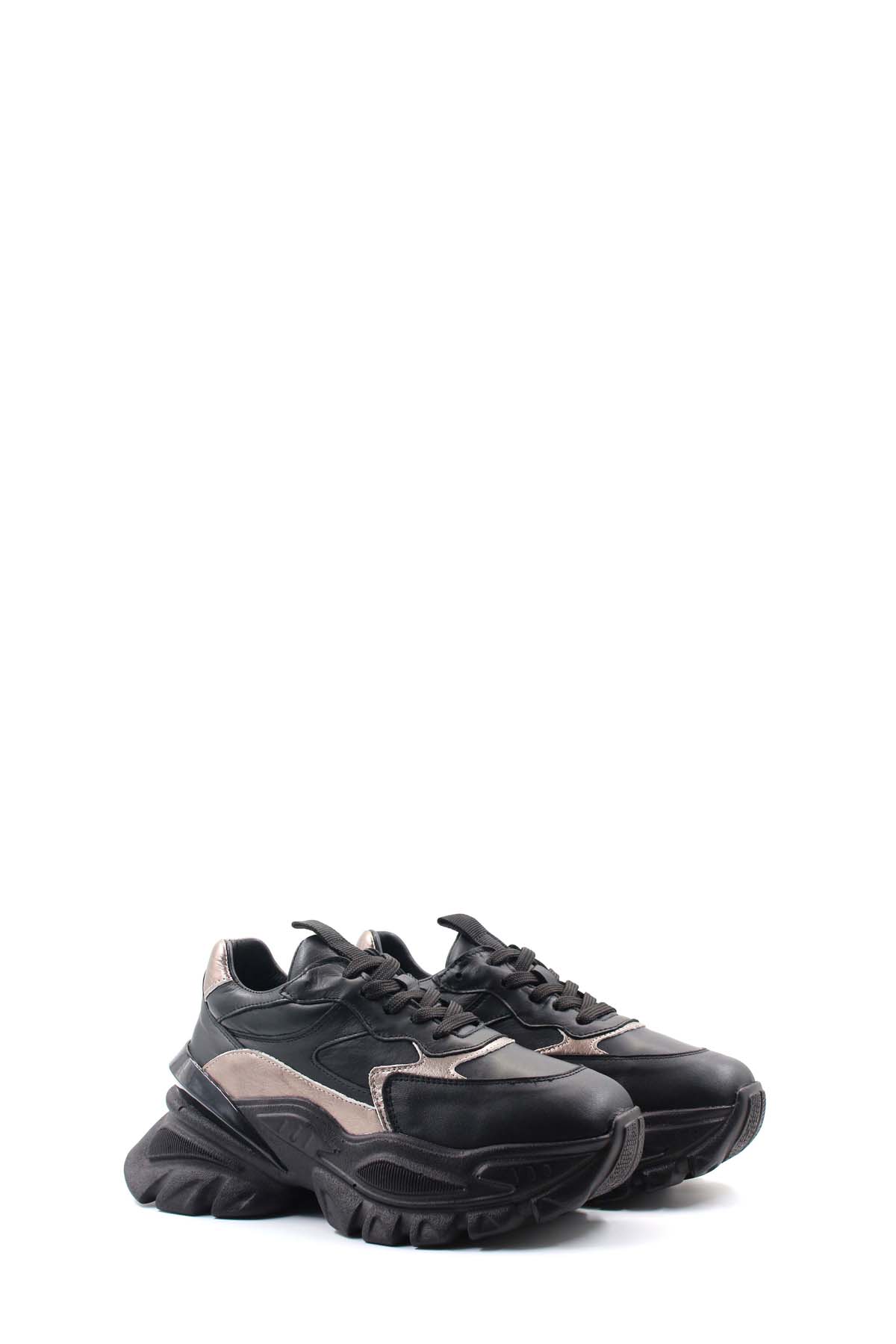 Hakiki Deri Kadın Casual Ayakkabı 167ZAA4-5 - Görsel 9