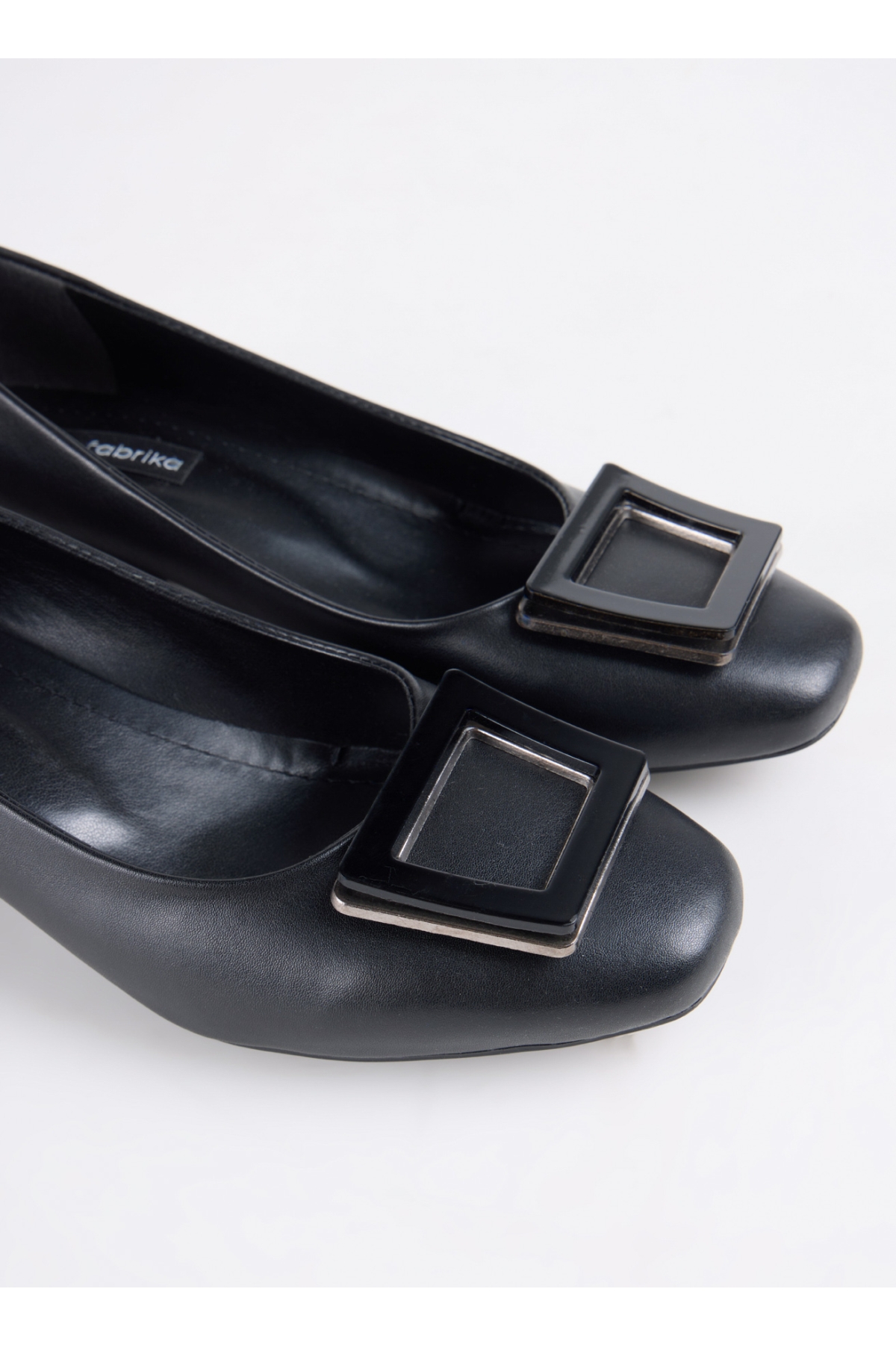 F By Fabrika F By Fabrika Siyah Kadın Topuklu Ayakkabı JALI | Flo Siyah - 6. görsel