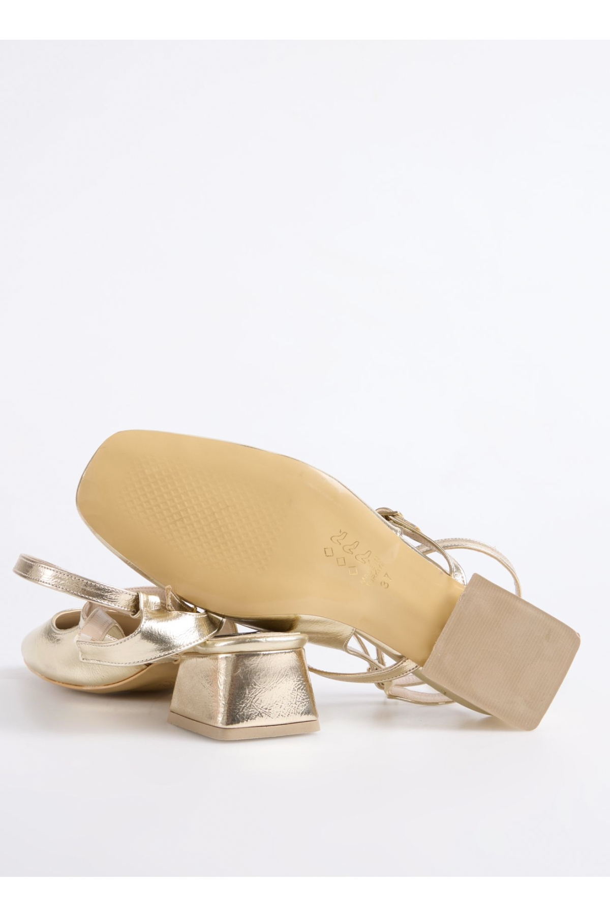 F By Fabrika F By Fabrika Altın Kadın Topuklu Ayakkabı KAIR | Flo Altın - 5. görsel