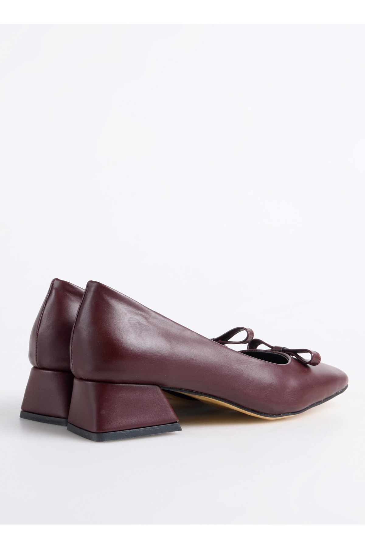 F By Fabrika F By Fabrika Bordo Kadın Topuklu Ayakkabı FAZE | Flo Bordo - 4. görsel