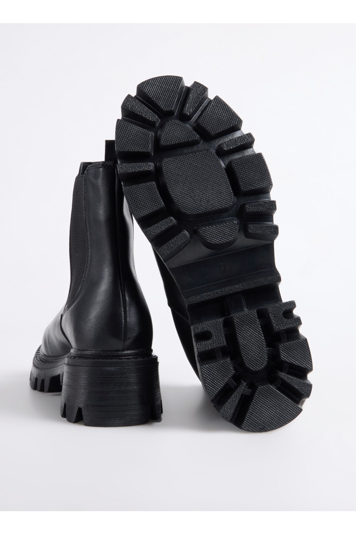 F By Fabrika F By Fabrika Siyah Kadın Bot BOKIN | Flo Siyah - 5. görsel