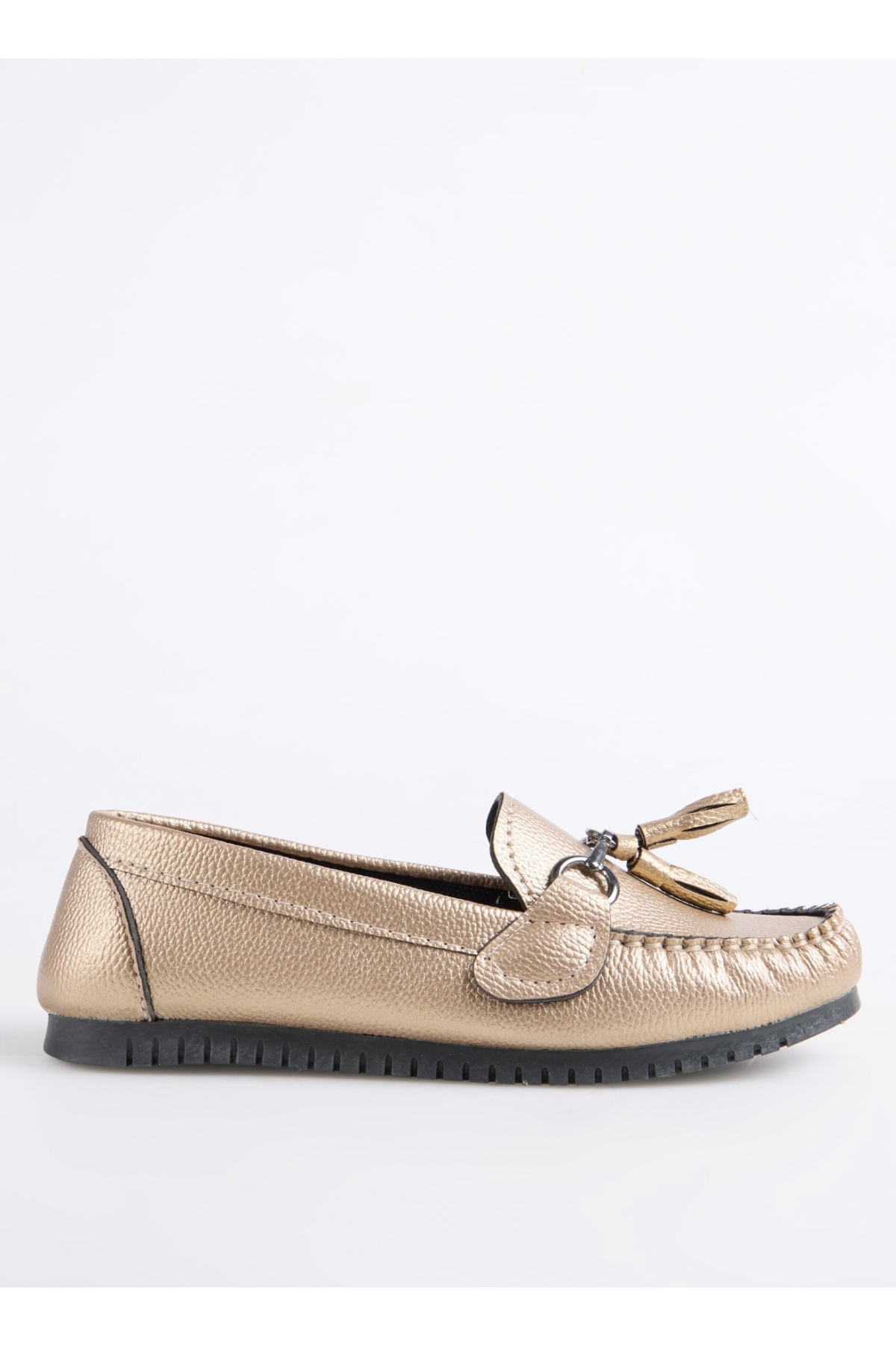 F By Fabrika F By Fabrika Altın Bronz Kadın Loafer EMAI Casual Ayakkabı | Flo Altın - 2. görsel