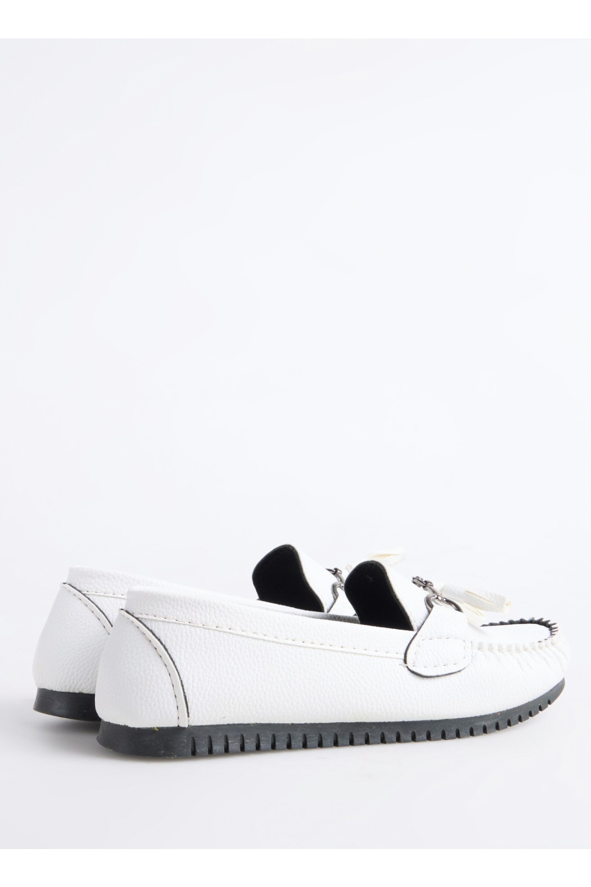 F By Fabrika F By Fabrika Beyaz Kadın Loafer EMAI Casual Ayakkabı | Flo Beyaz - 4. görsel