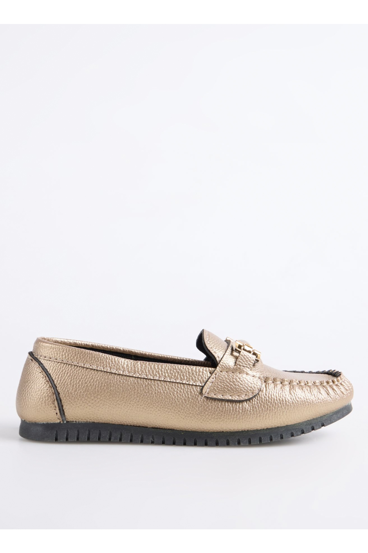 F By Fabrika F By Fabrika Altın Bronz Kadın Loafer AYRA Casual Ayakkabı | Flo Altın - 2. görsel