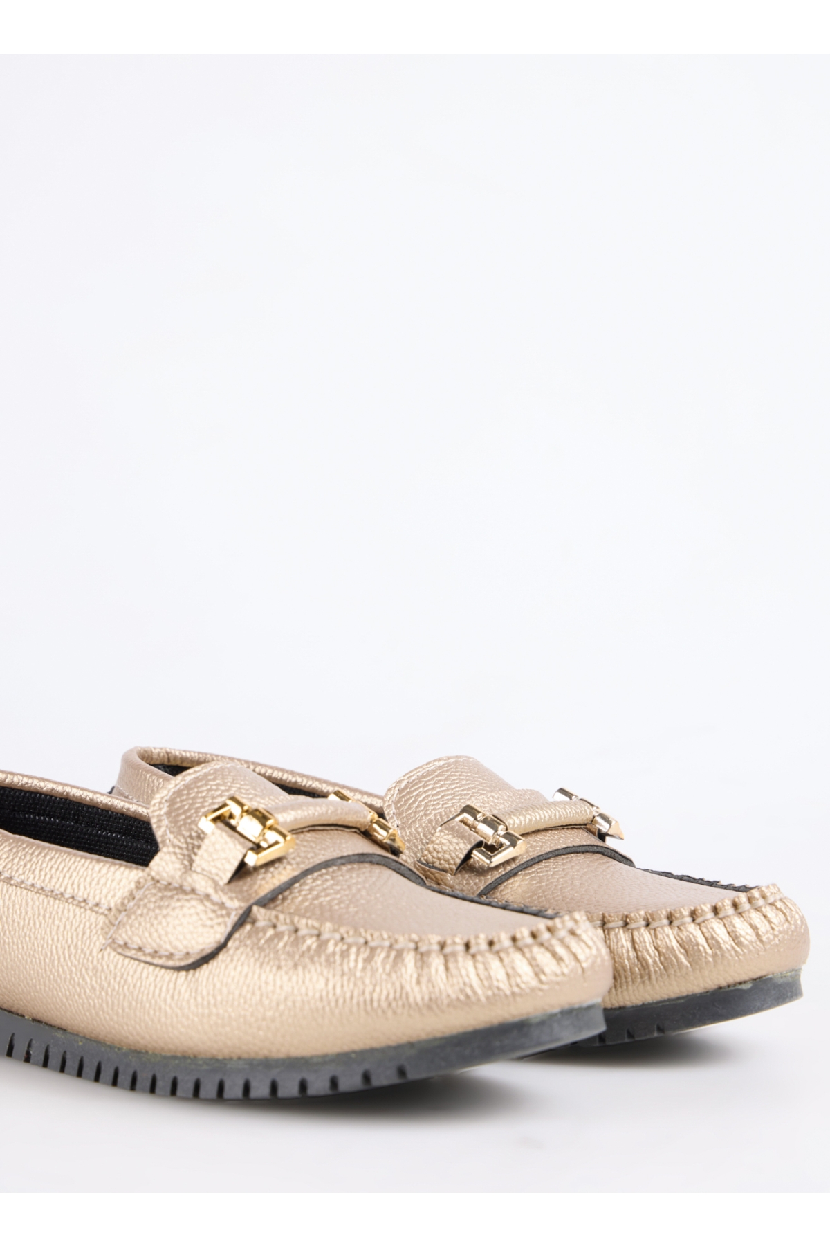 F By Fabrika F By Fabrika Altın Bronz Kadın Loafer AYRA Casual Ayakkabı | Flo Altın - 6. görsel