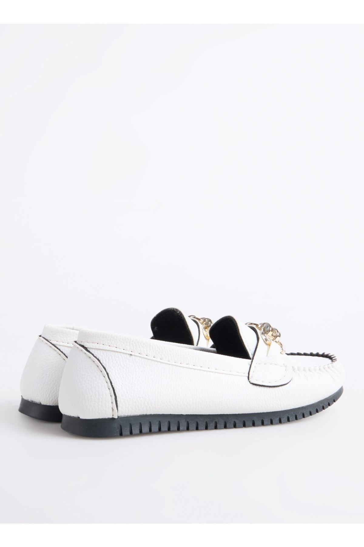 F By Fabrika F By Fabrika Beyaz Kadın Loafer INEL Casual Ayakkabı | Flo Beyaz - 4. görsel